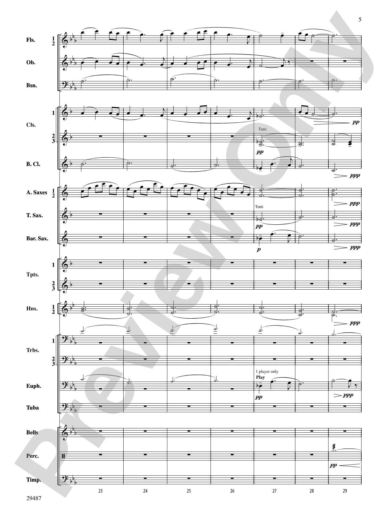 An Unending Legacy: Concert Band Conductor Score & Parts