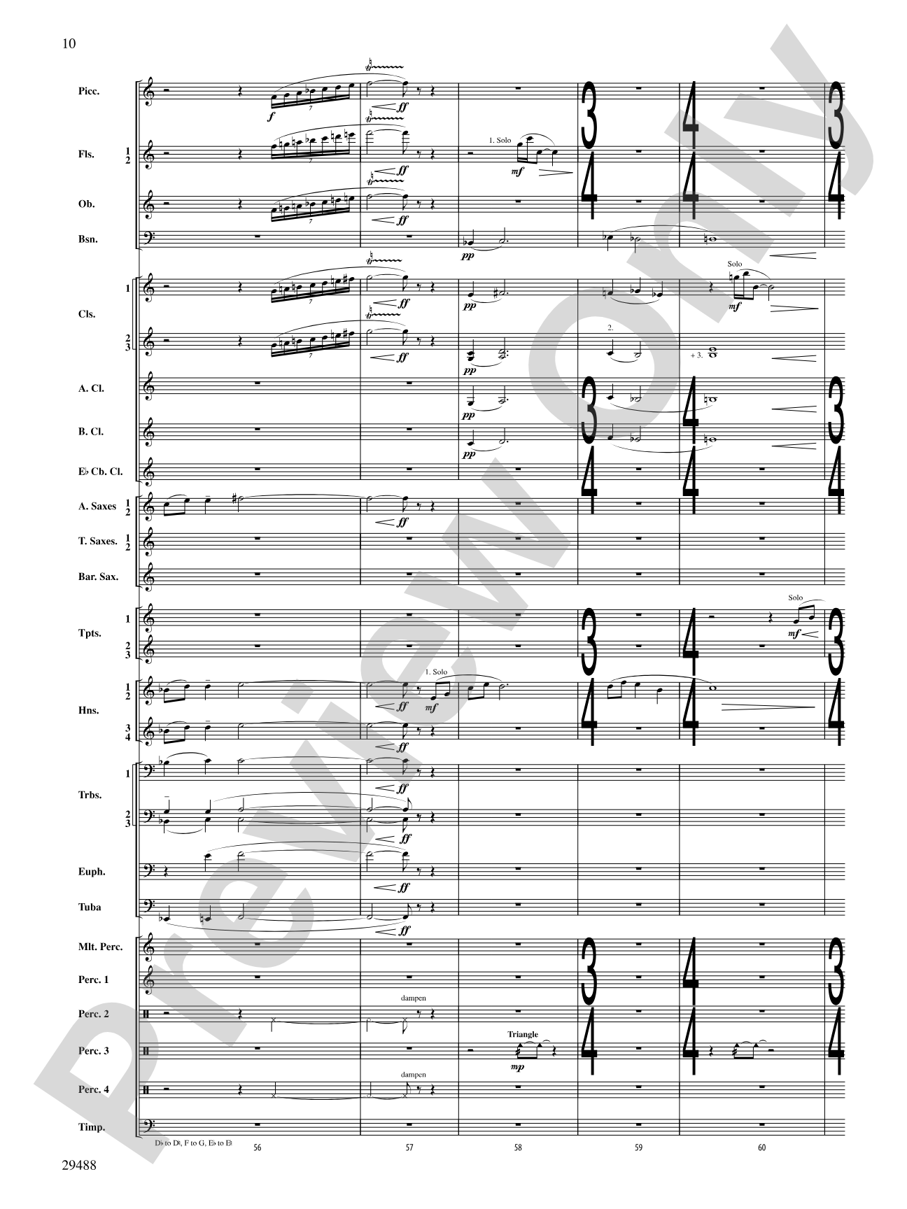 Supplication: Concert Band Conductor Score & Parts