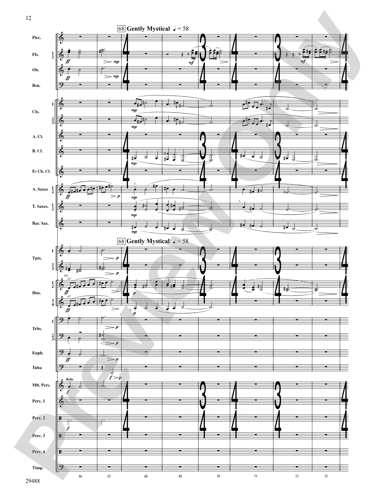 Supplication: Concert Band Conductor Score & Parts