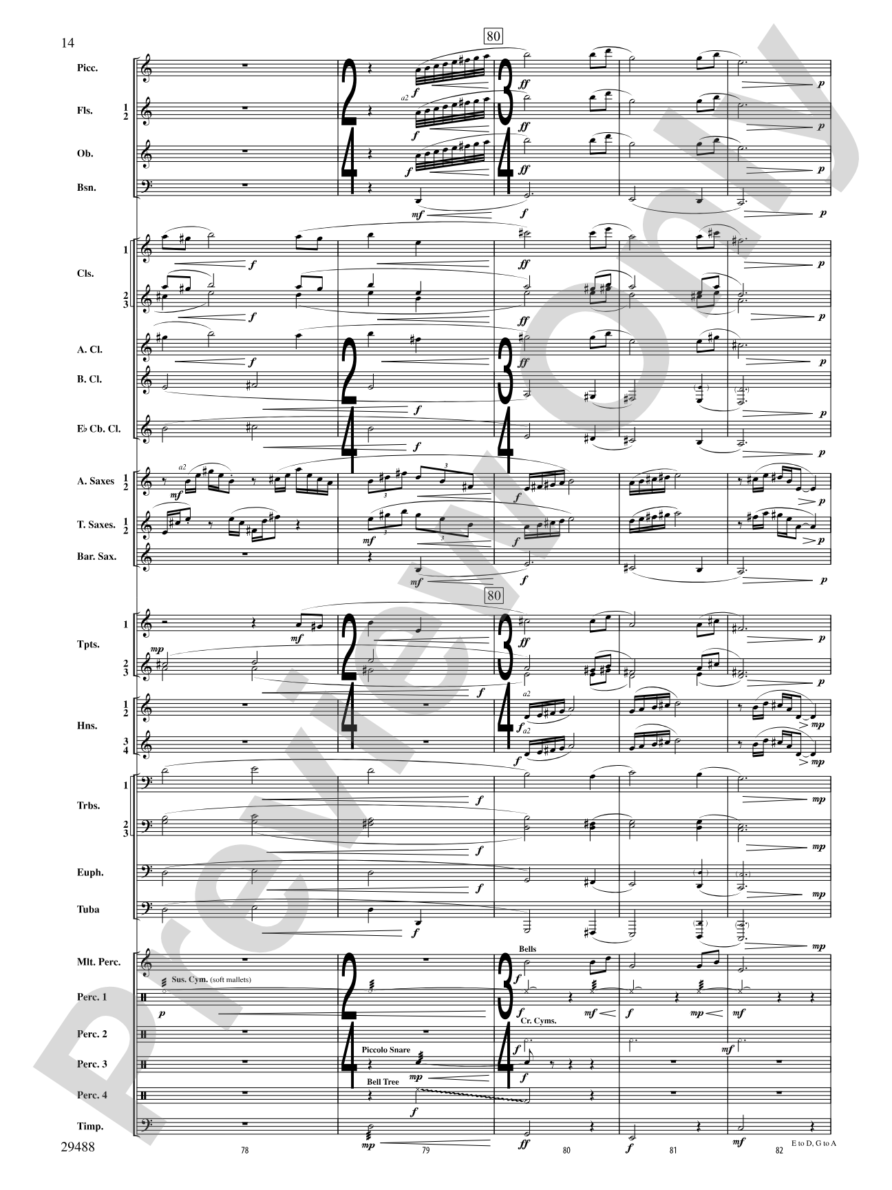 Supplication: Concert Band Conductor Score & Parts