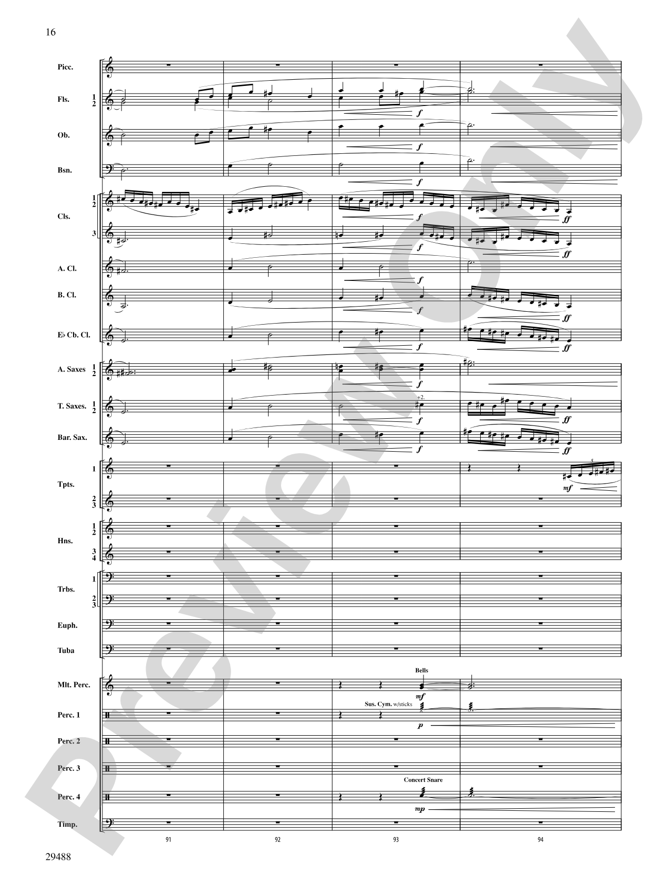 Supplication: Concert Band Conductor Score & Parts