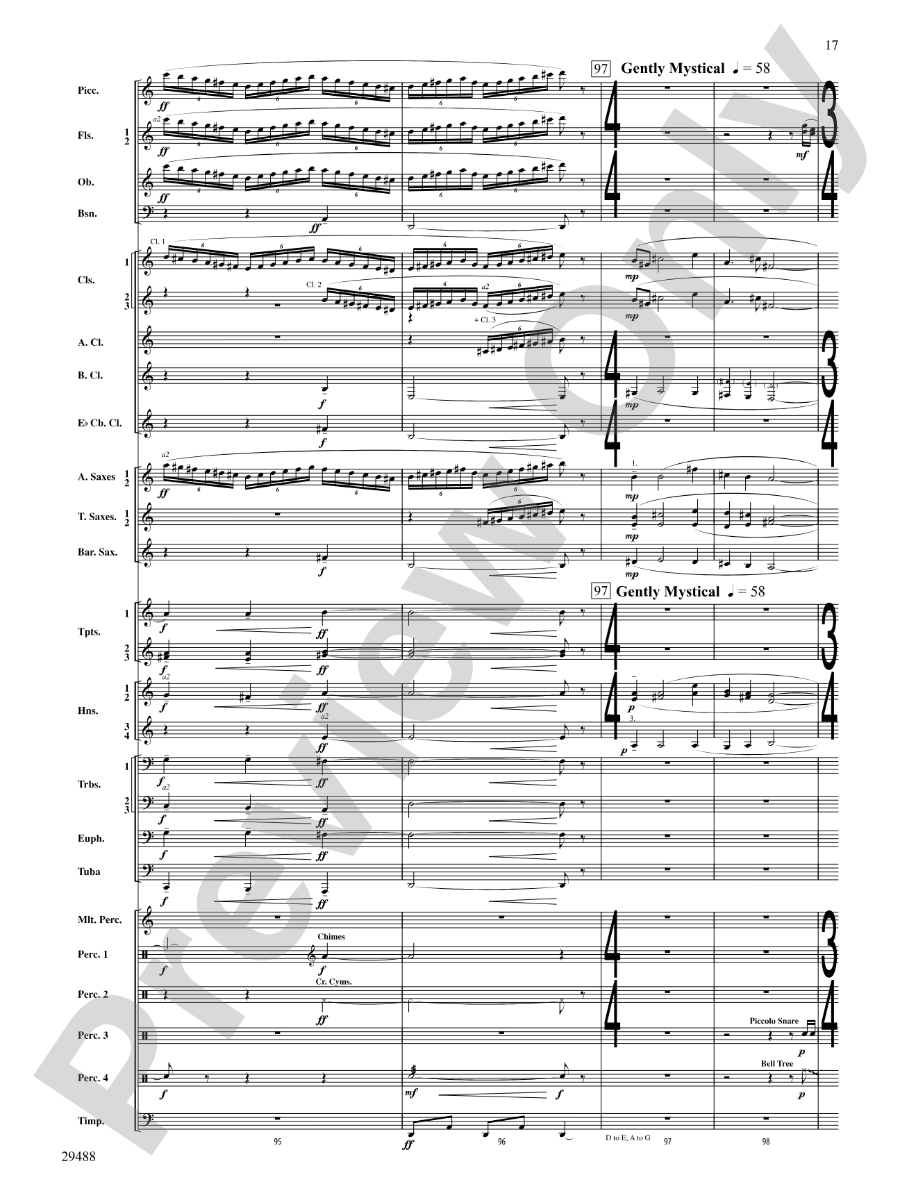 Supplication: Concert Band Conductor Score & Parts