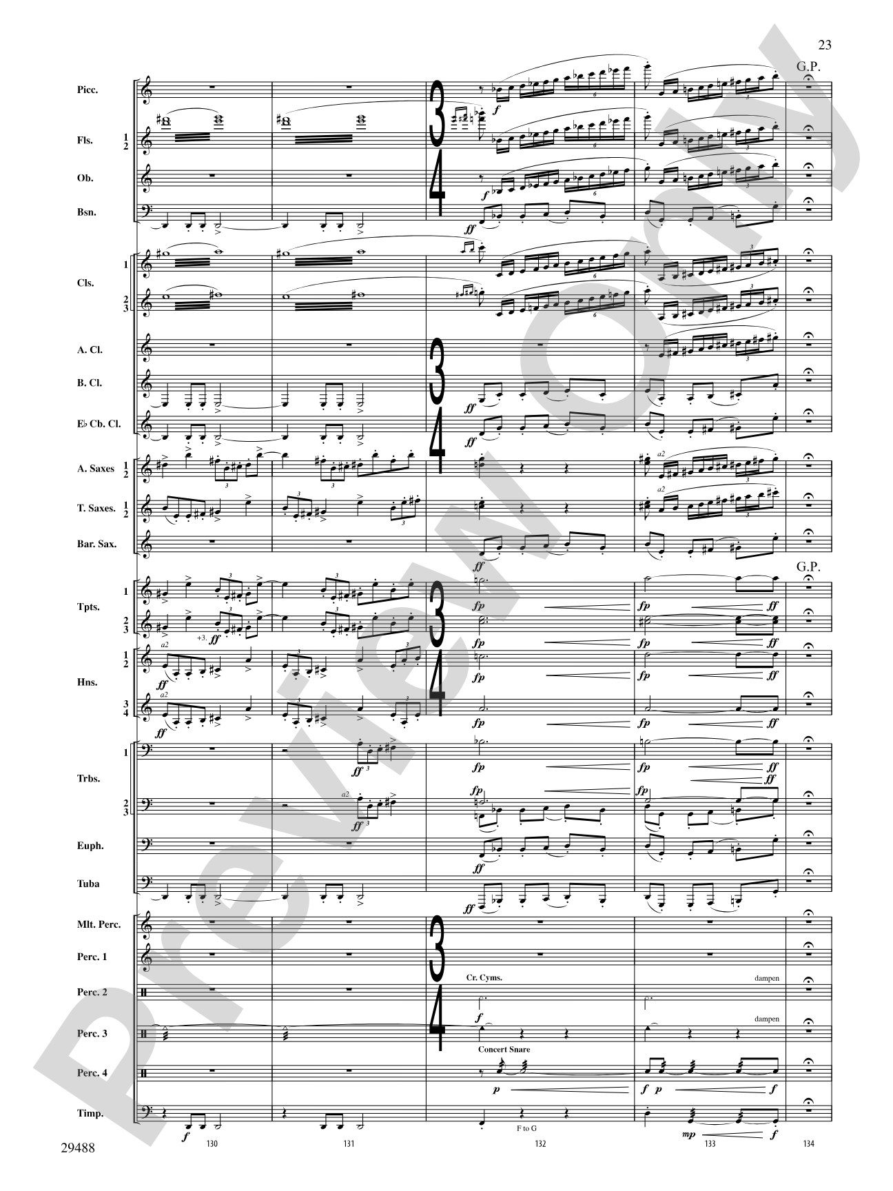 Supplication: Concert Band Conductor Score & Parts