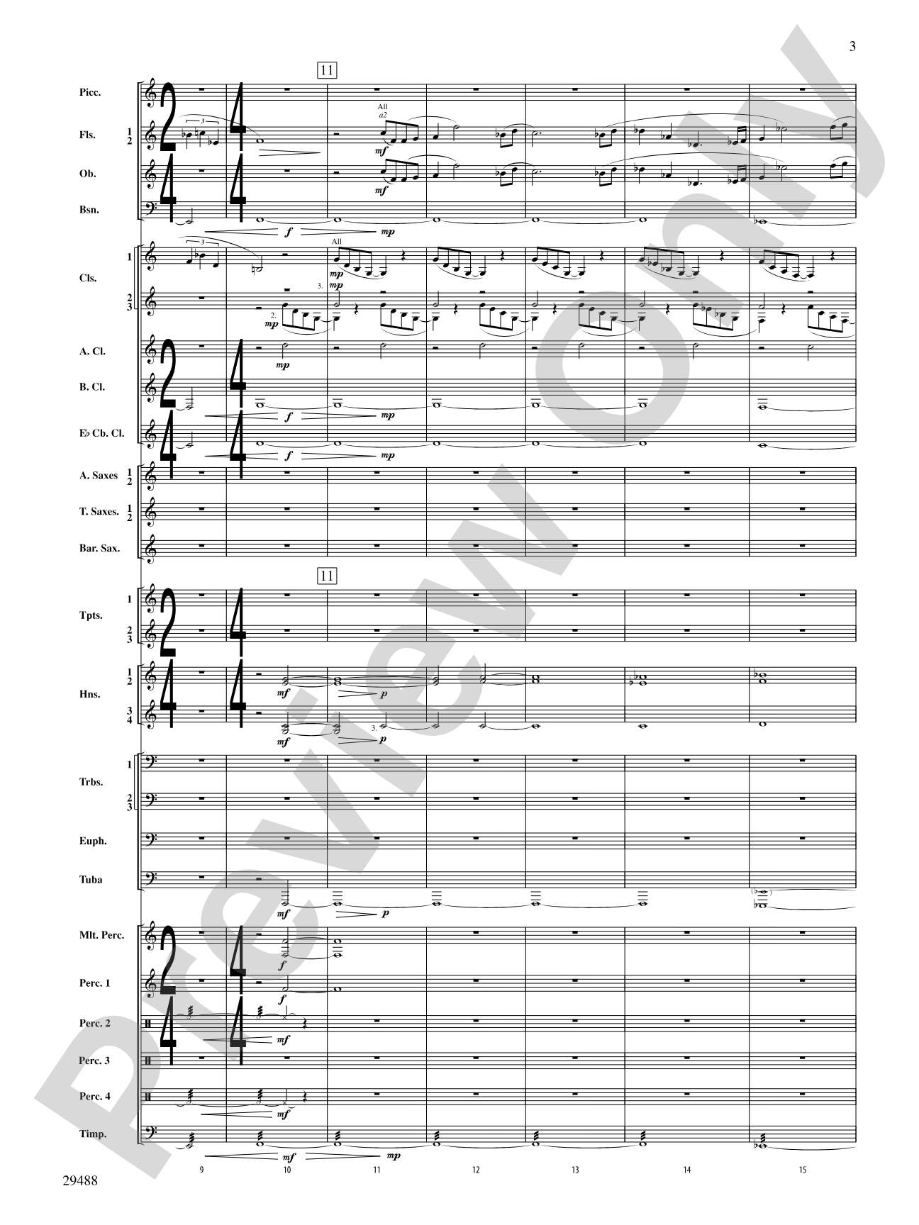 Supplication: Concert Band Conductor Score & Parts