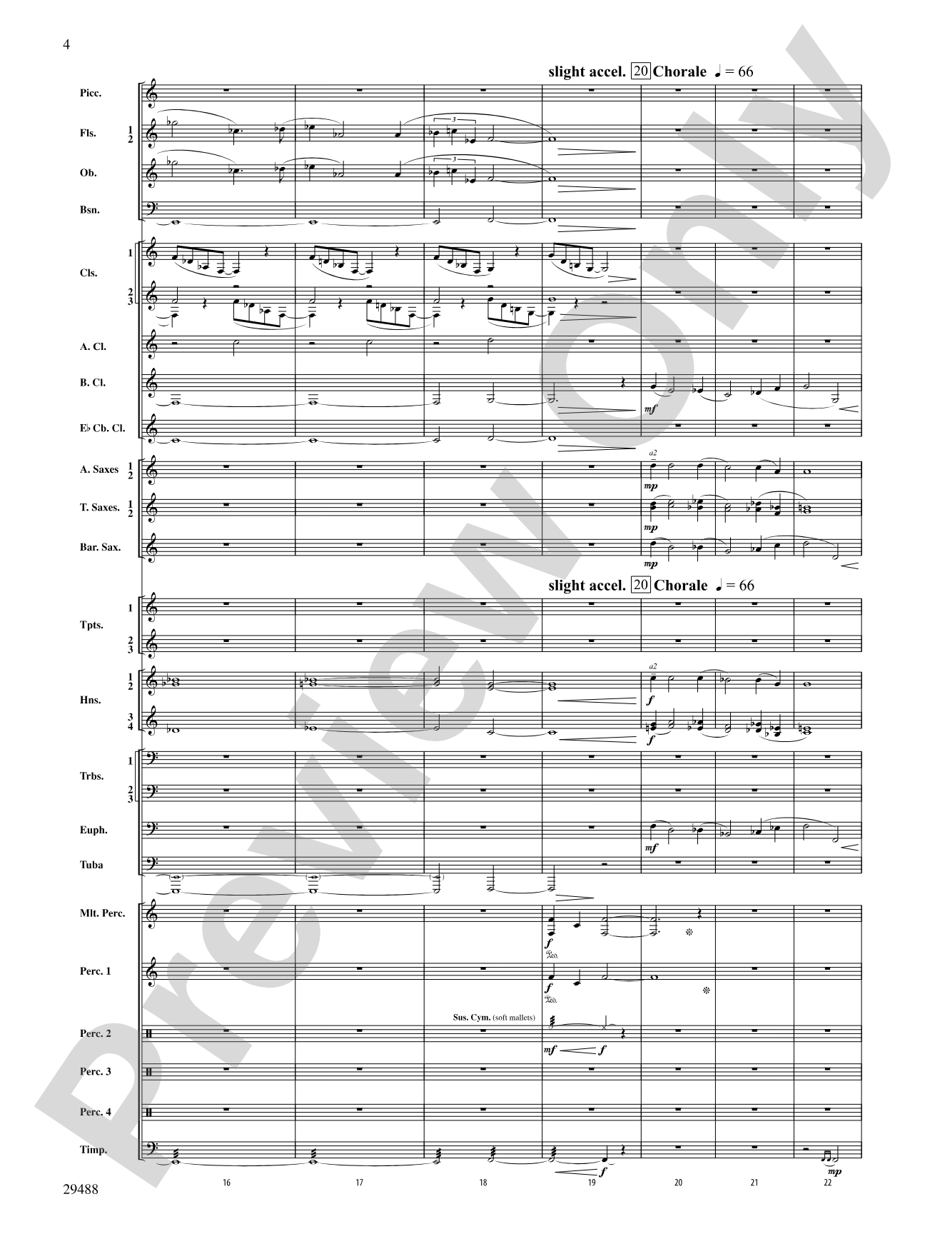 Supplication: Concert Band Conductor Score & Parts