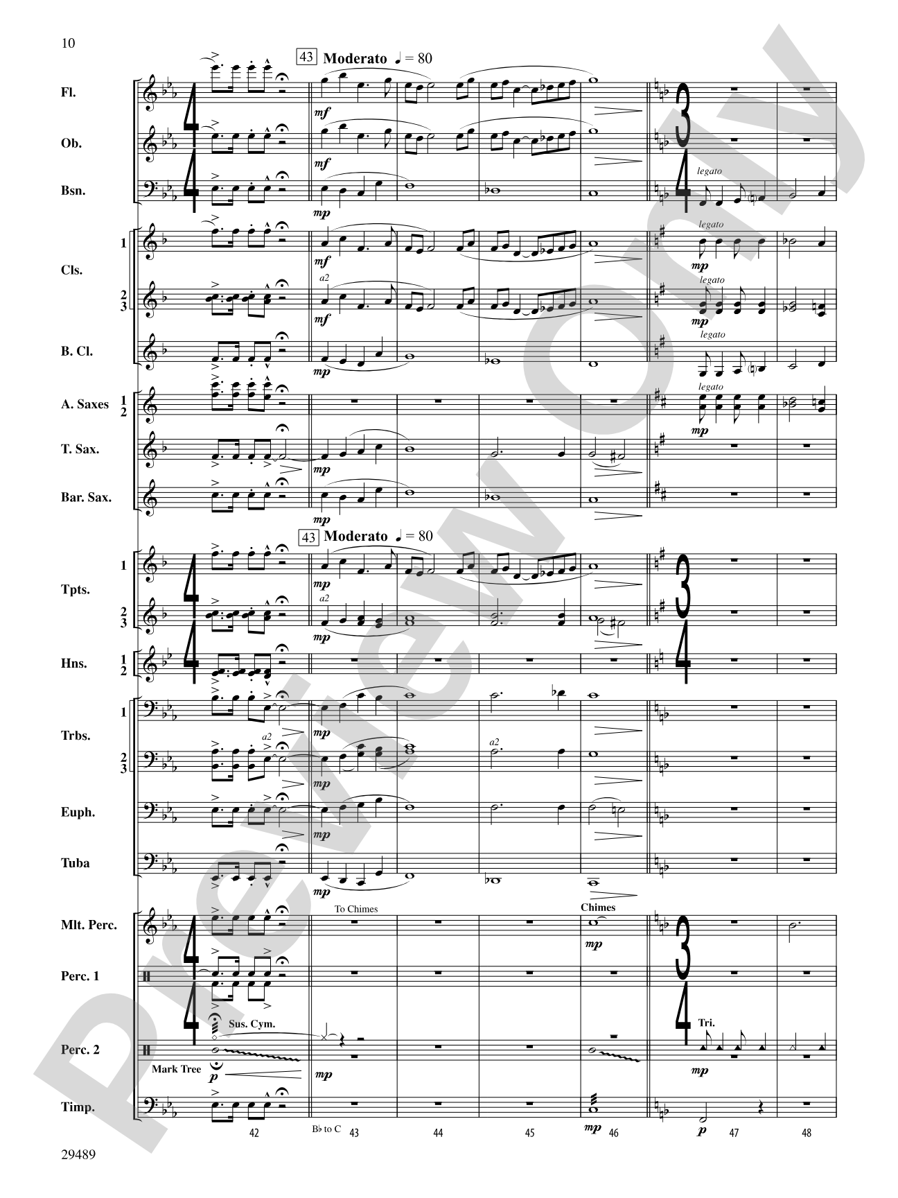 Superior Tradition: Concert Band Conductor Score & Parts