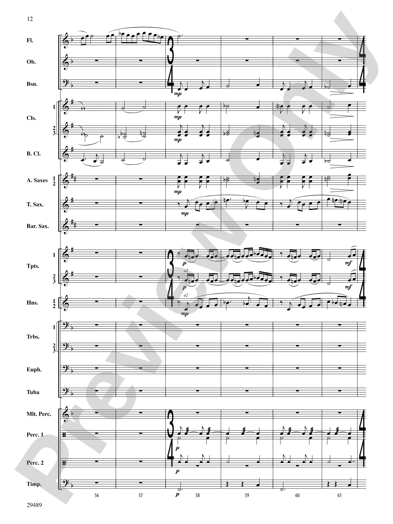 Superior Tradition: Concert Band Conductor Score & Parts