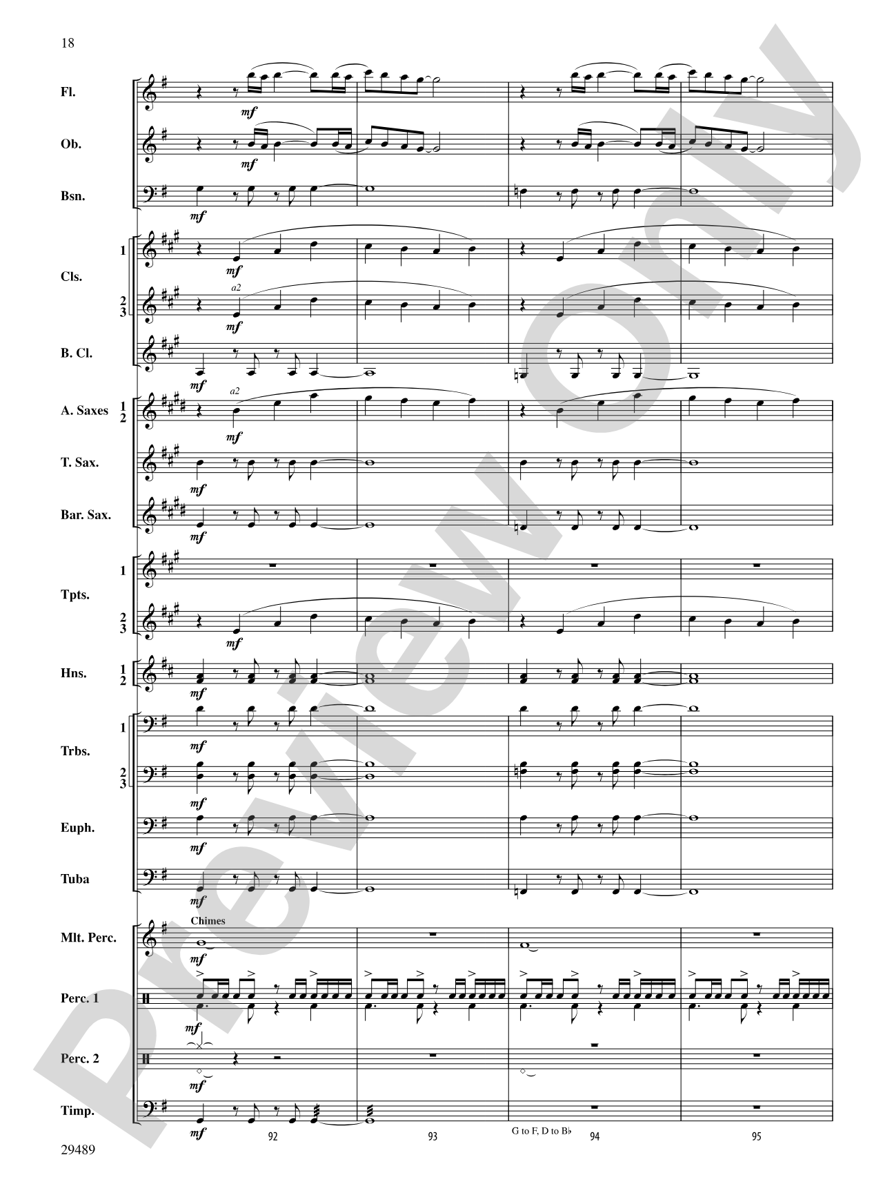 Superior Tradition: Concert Band Conductor Score & Parts