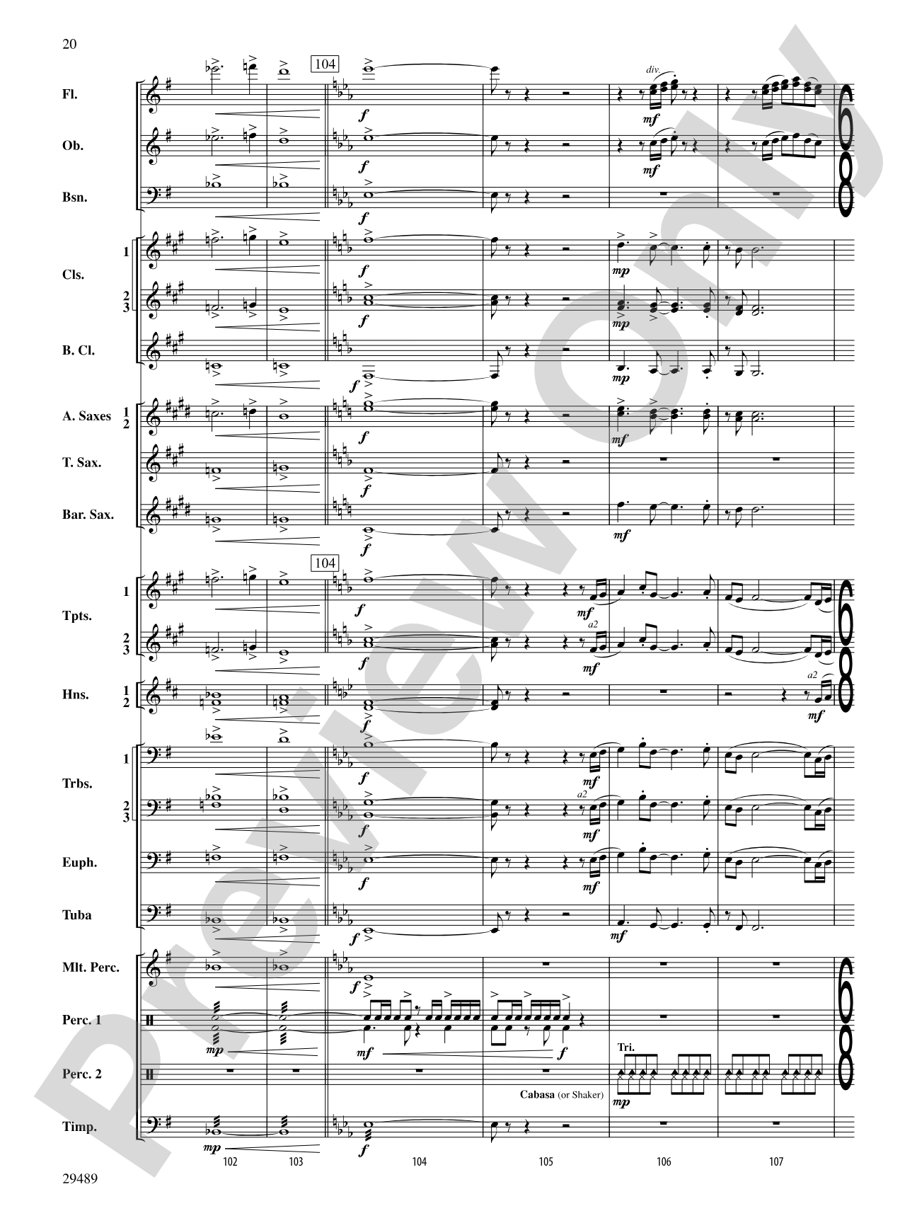 Superior Tradition: Concert Band Conductor Score & Parts