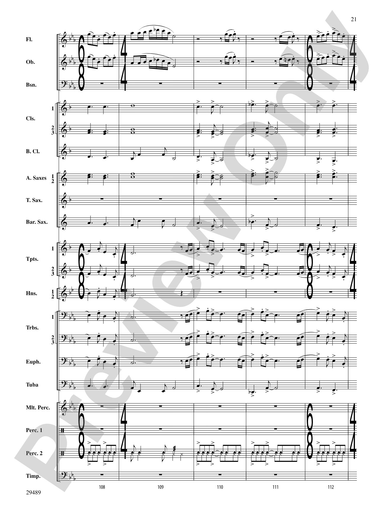 Superior Tradition: Concert Band Conductor Score & Parts