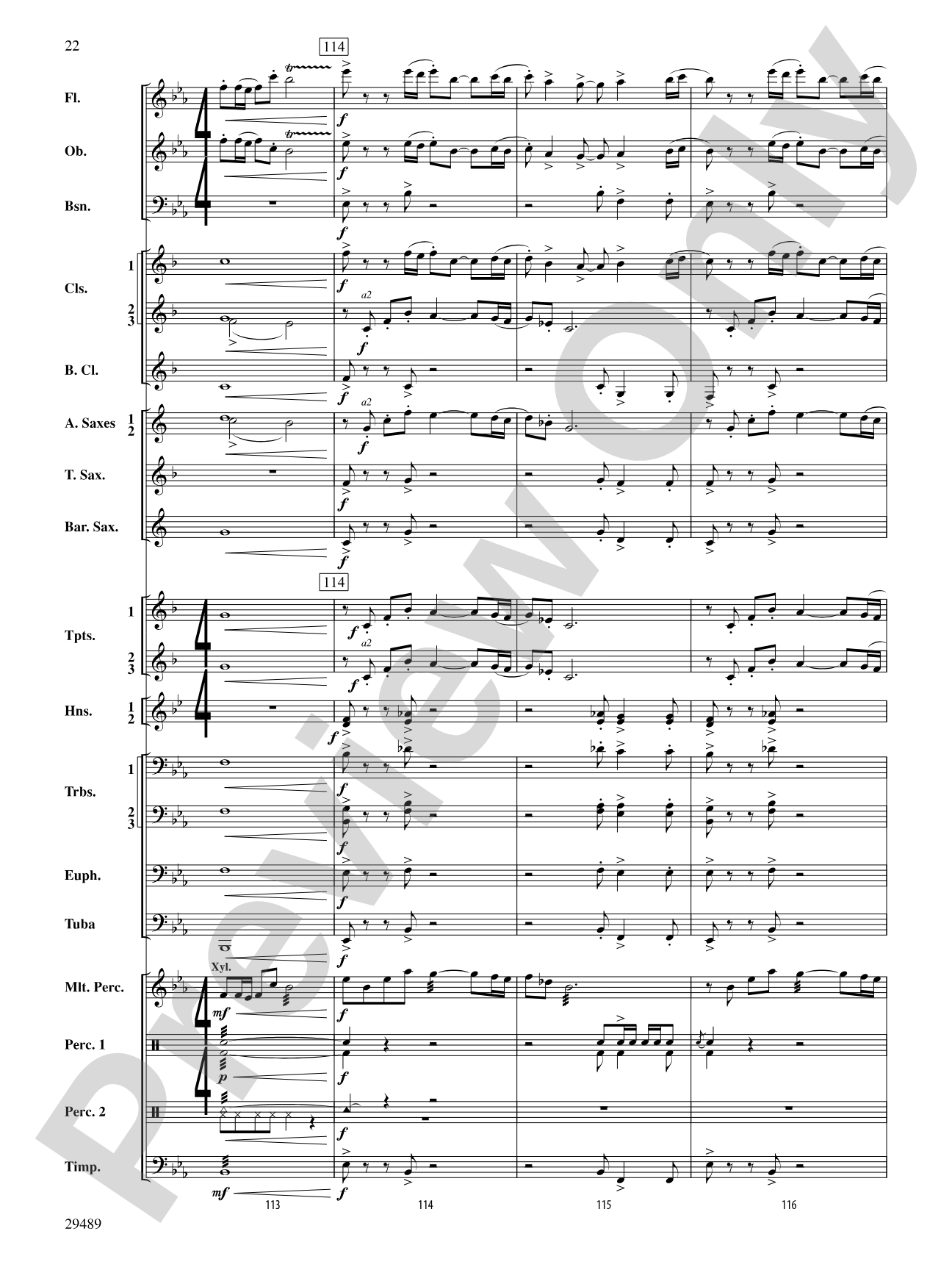 Superior Tradition: Concert Band Conductor Score & Parts