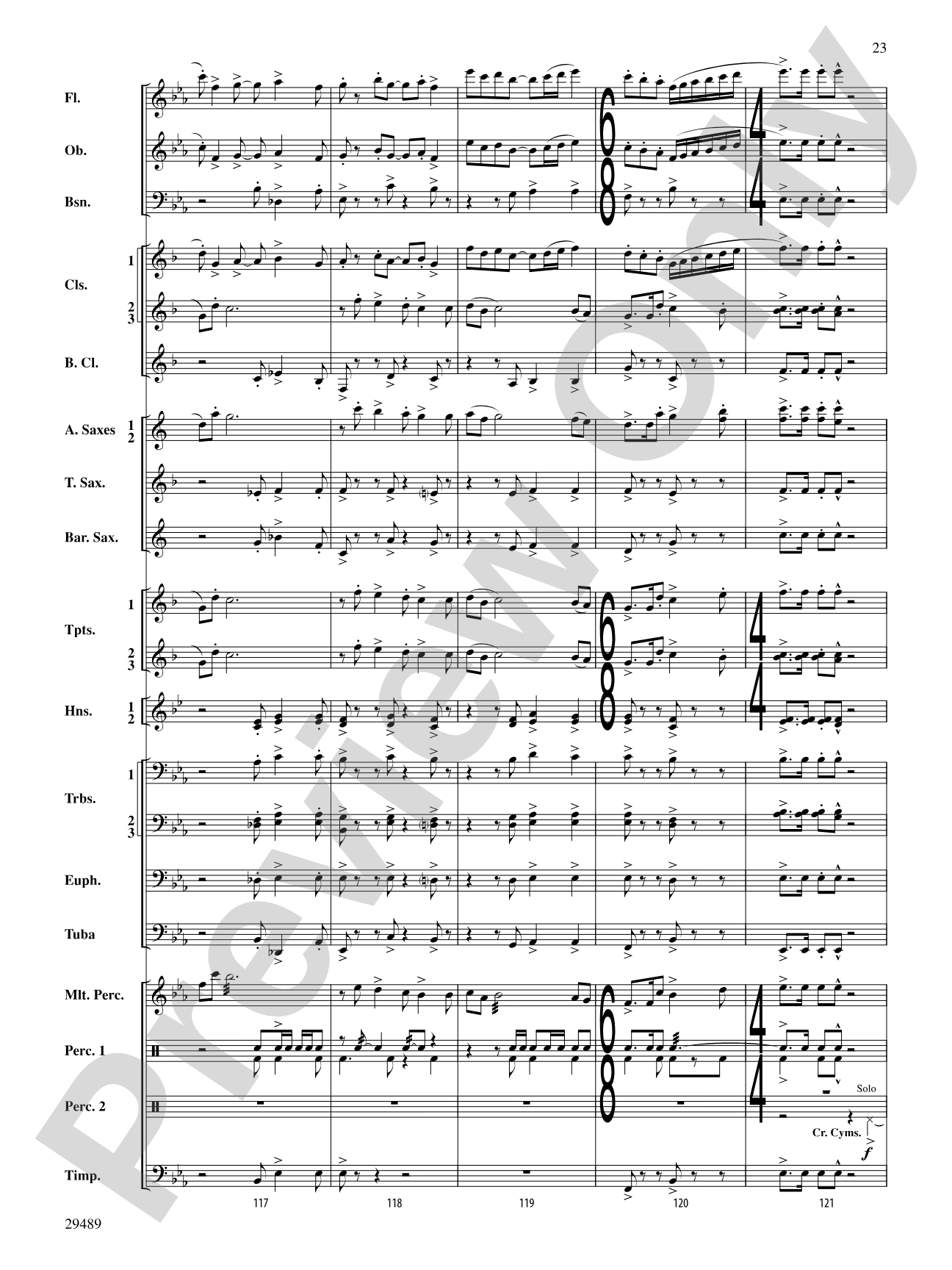 Superior Tradition: Concert Band Conductor Score & Parts