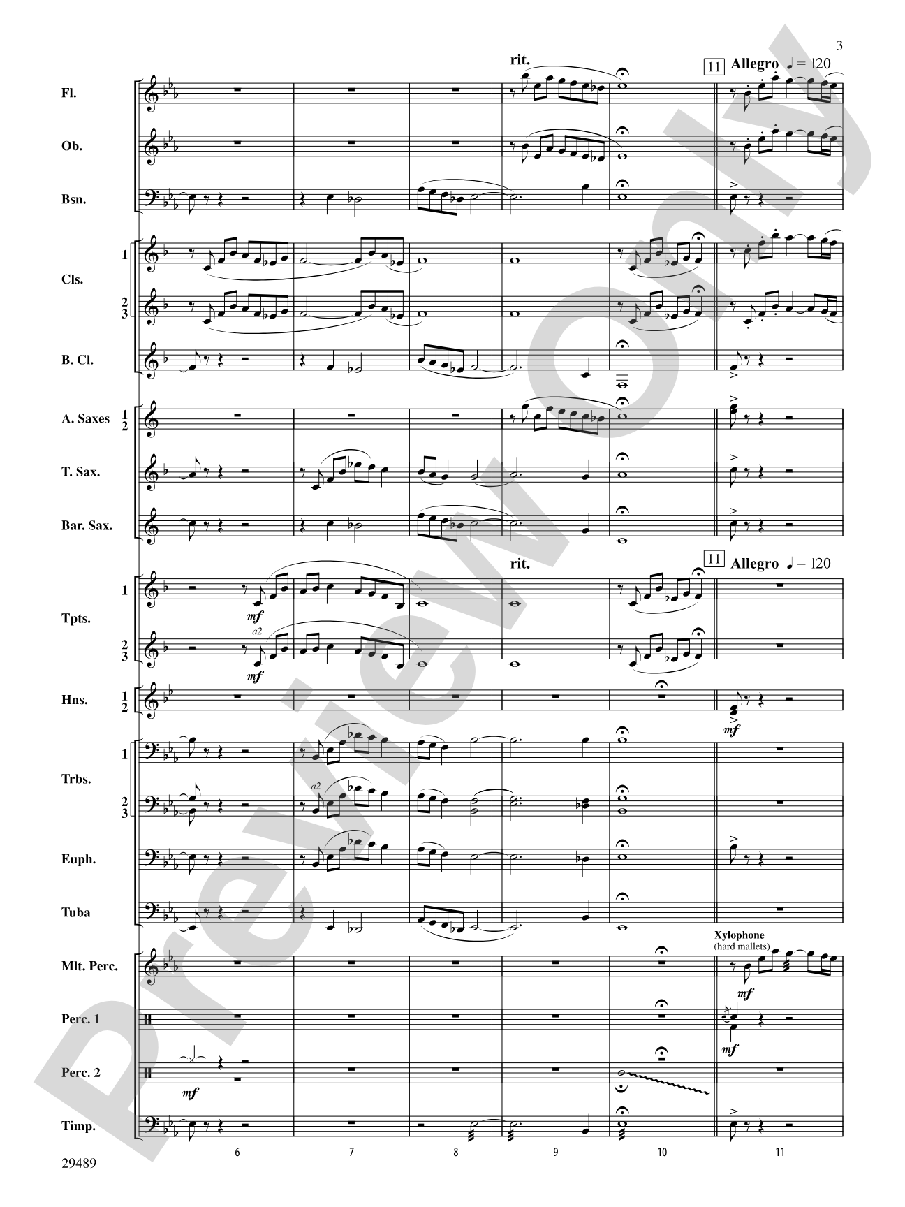 Superior Tradition: Concert Band Conductor Score & Parts