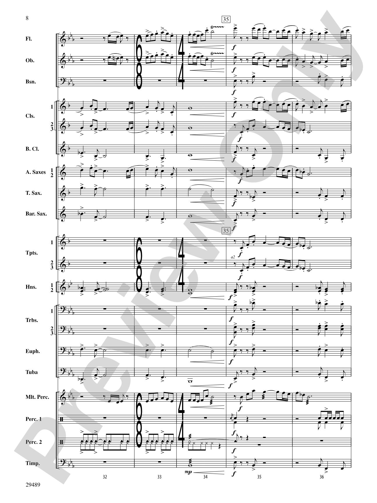 Superior Tradition: Concert Band Conductor Score & Parts
