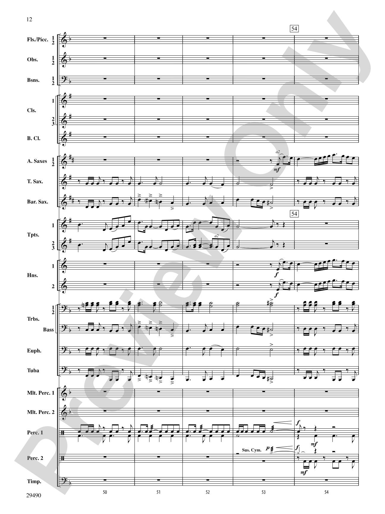 West River Jubilee: Concert Band Conductor Score & Parts