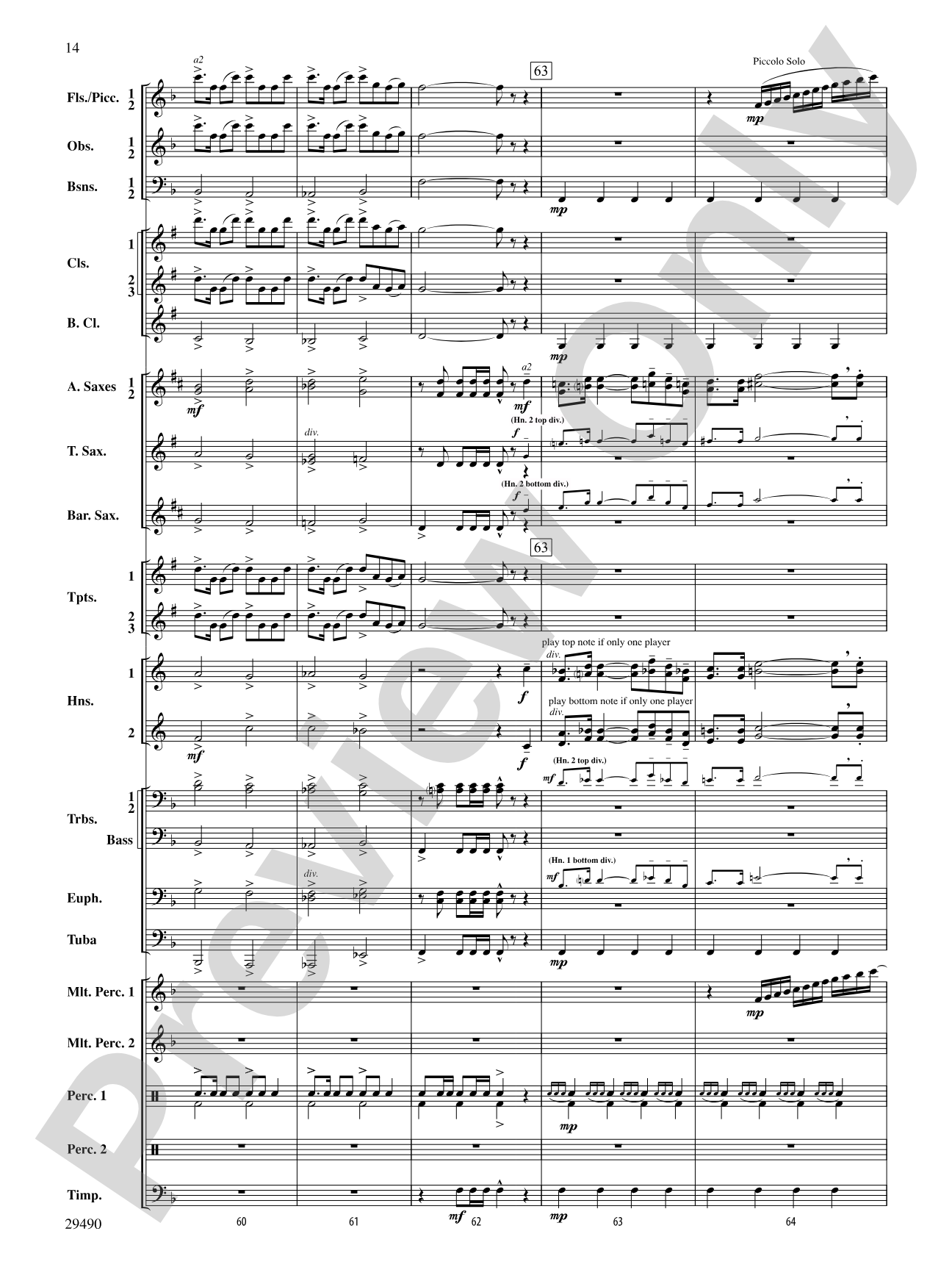 West River Jubilee: Concert Band Conductor Score & Parts
