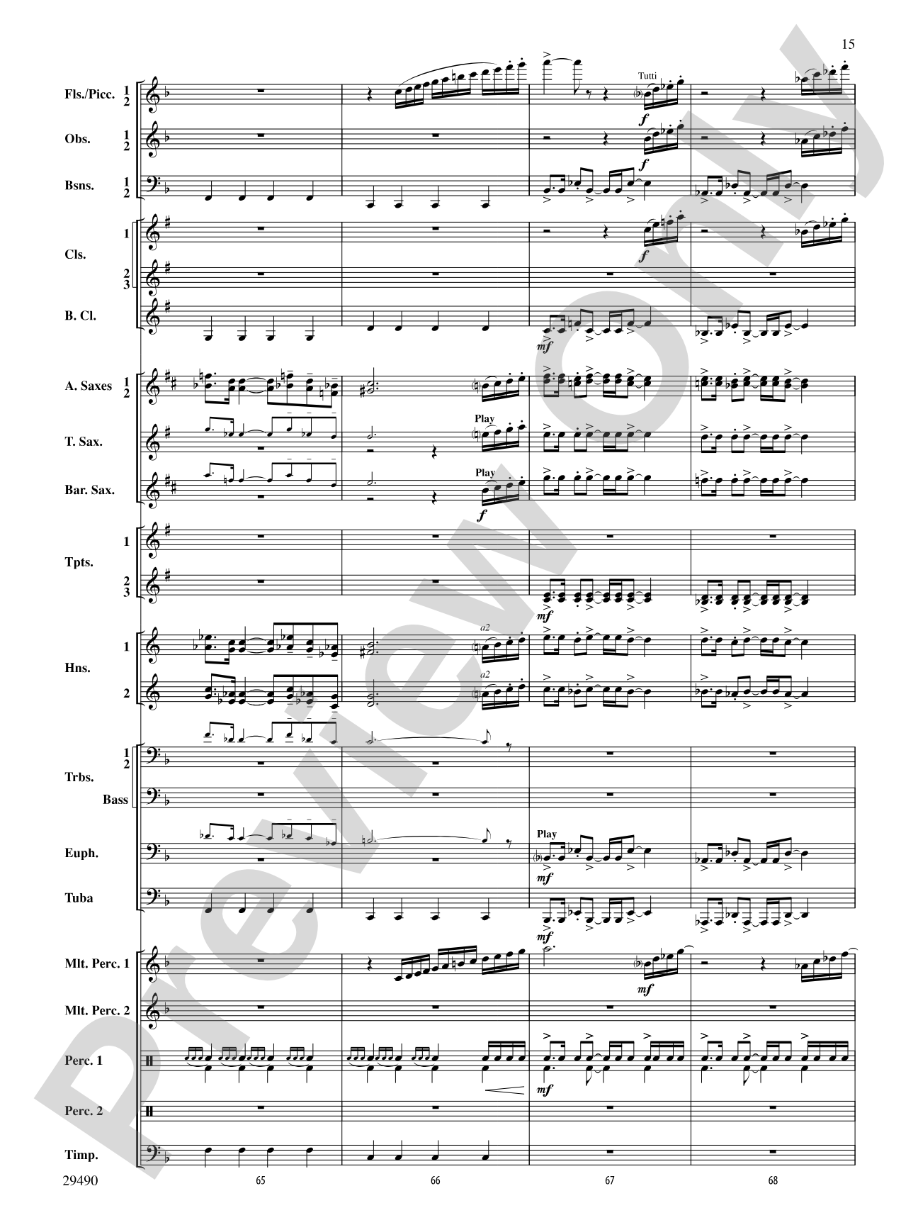 West River Jubilee: Concert Band Conductor Score & Parts