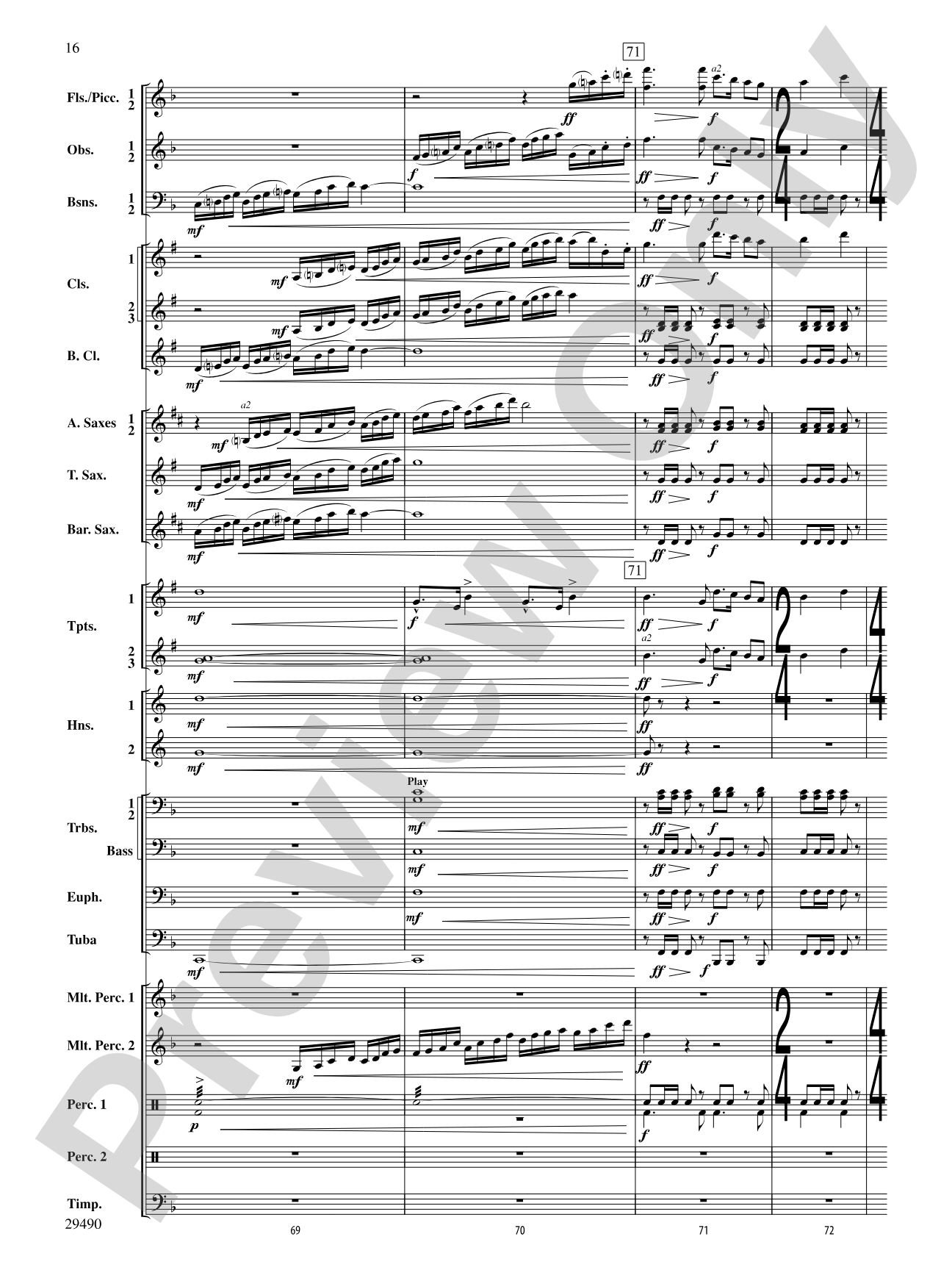 West River Jubilee: Concert Band Conductor Score & Parts