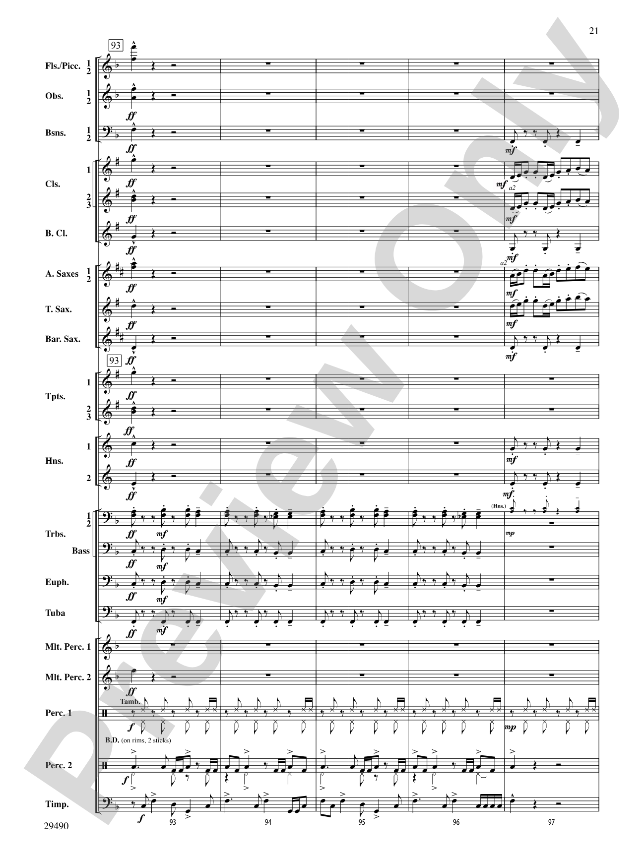 West River Jubilee: Concert Band Conductor Score & Parts
