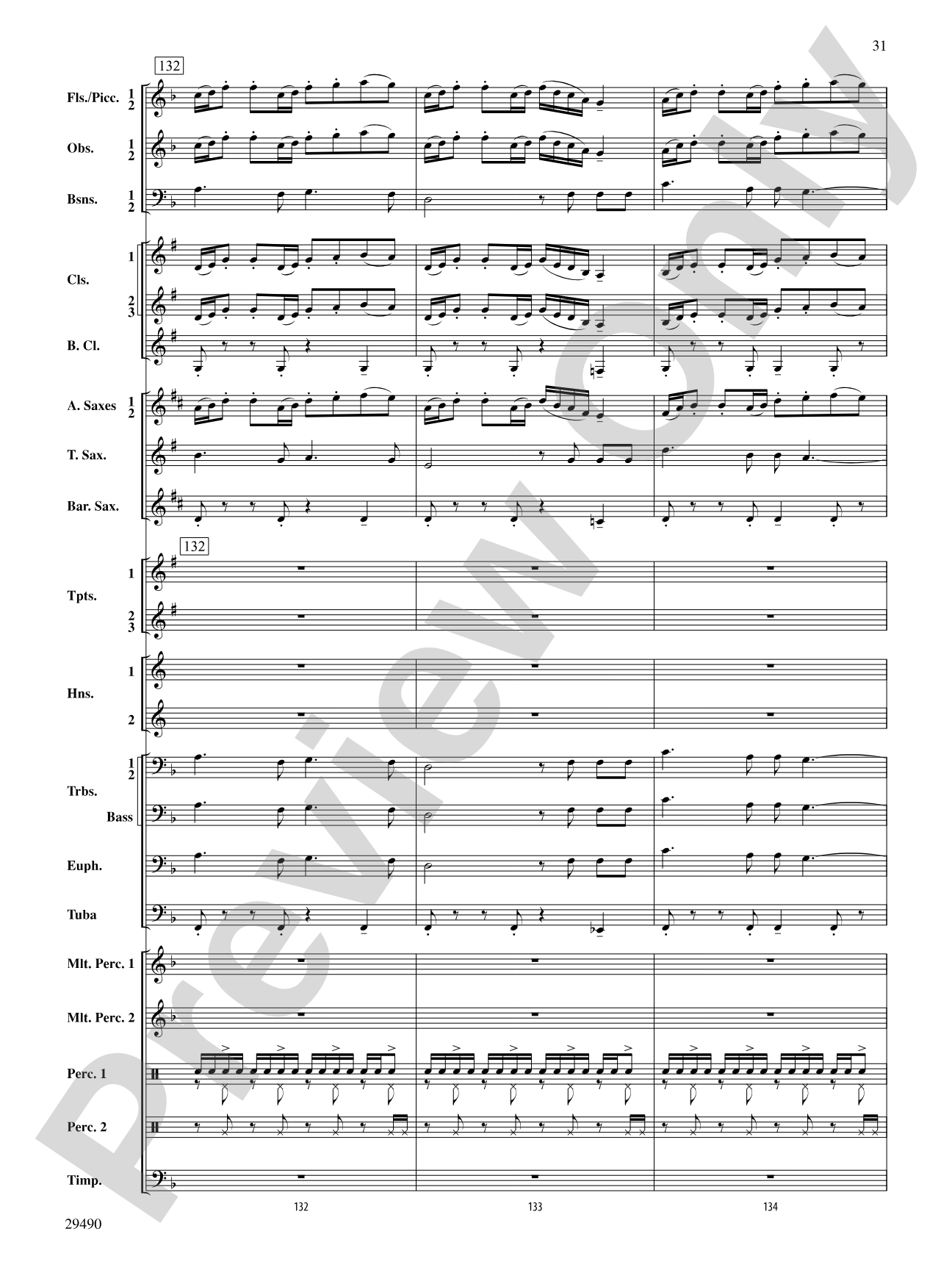 West River Jubilee: Concert Band Conductor Score & Parts