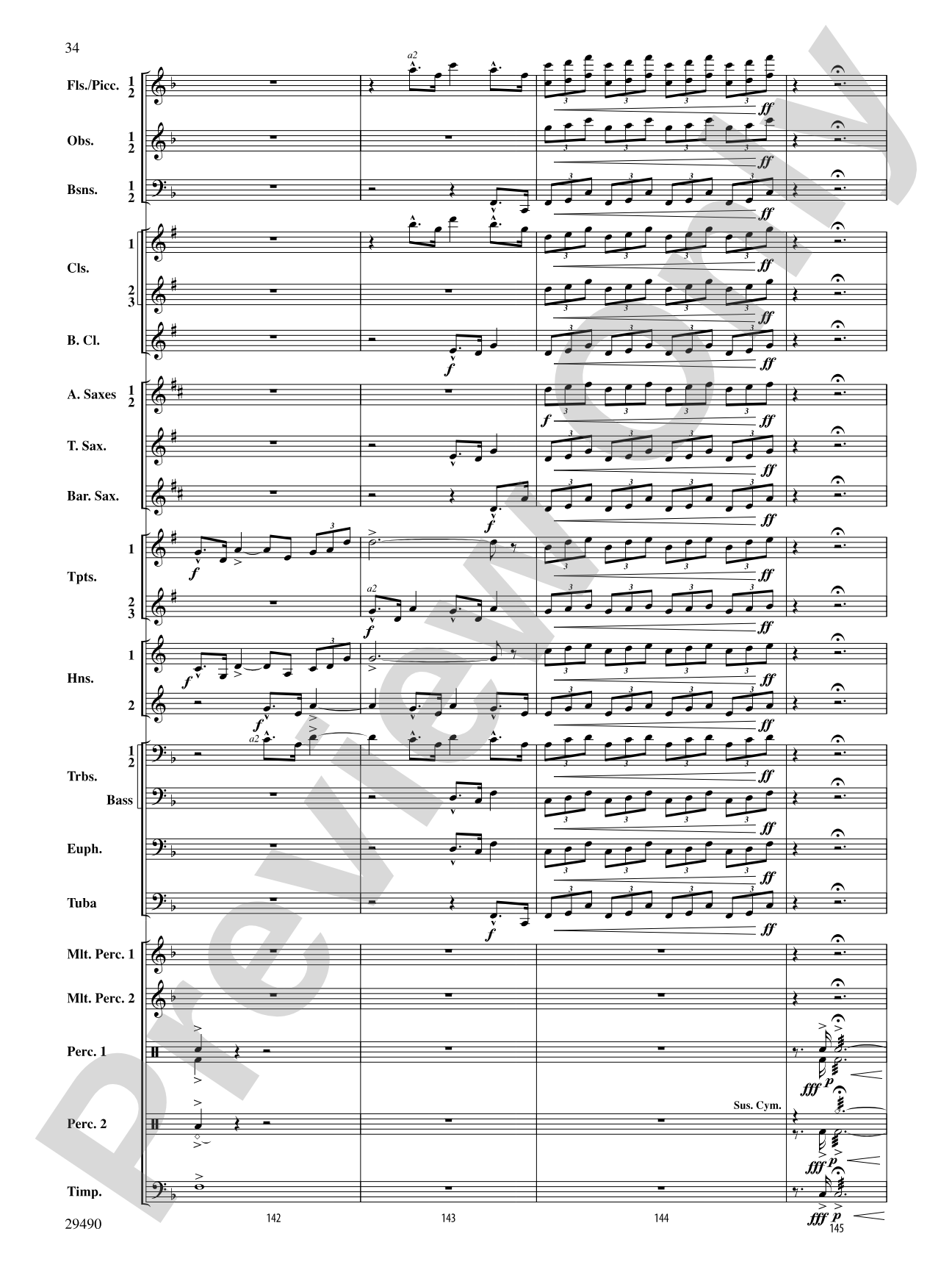 West River Jubilee: Concert Band Conductor Score & Parts