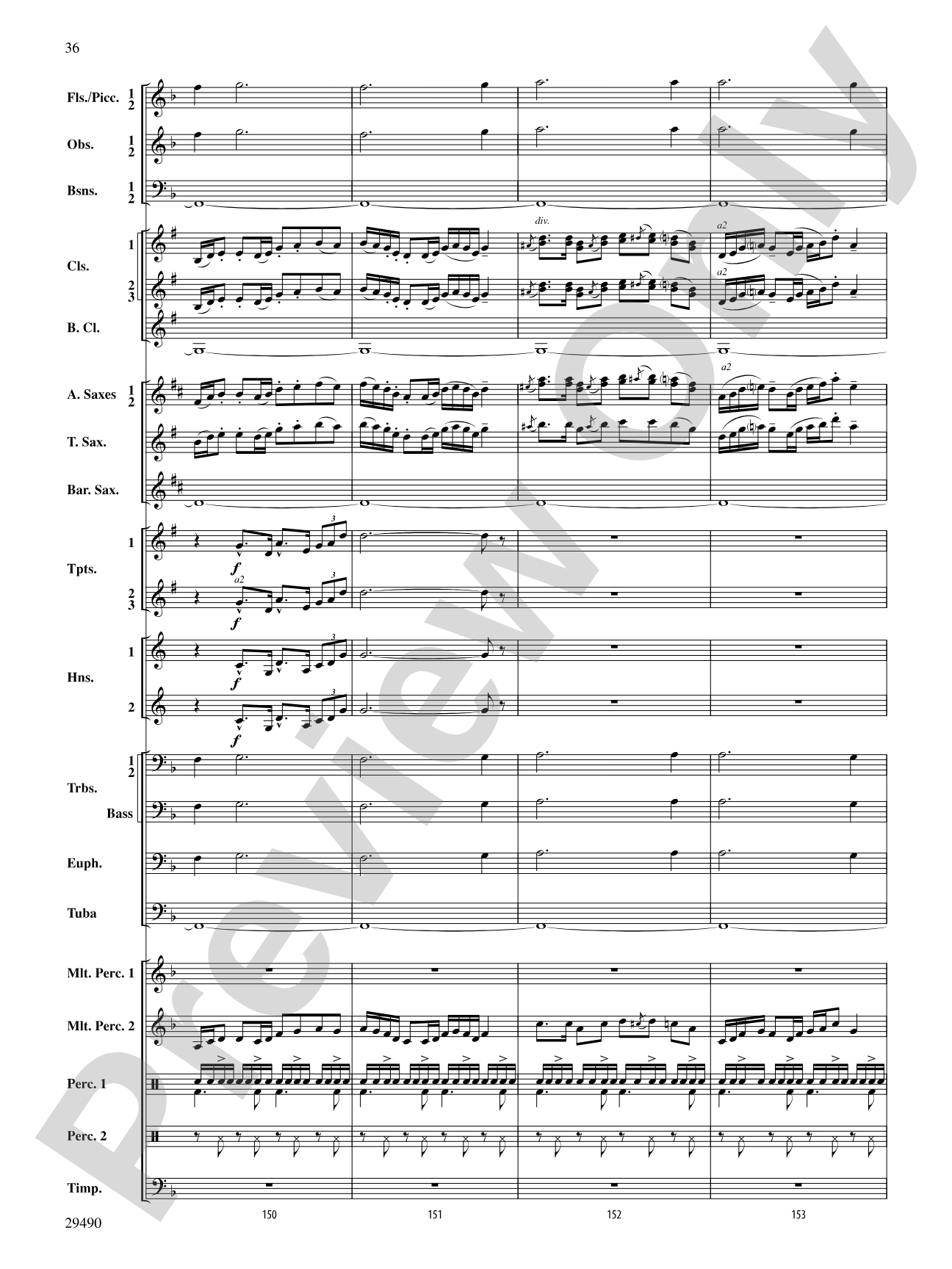 West River Jubilee: Concert Band Conductor Score & Parts