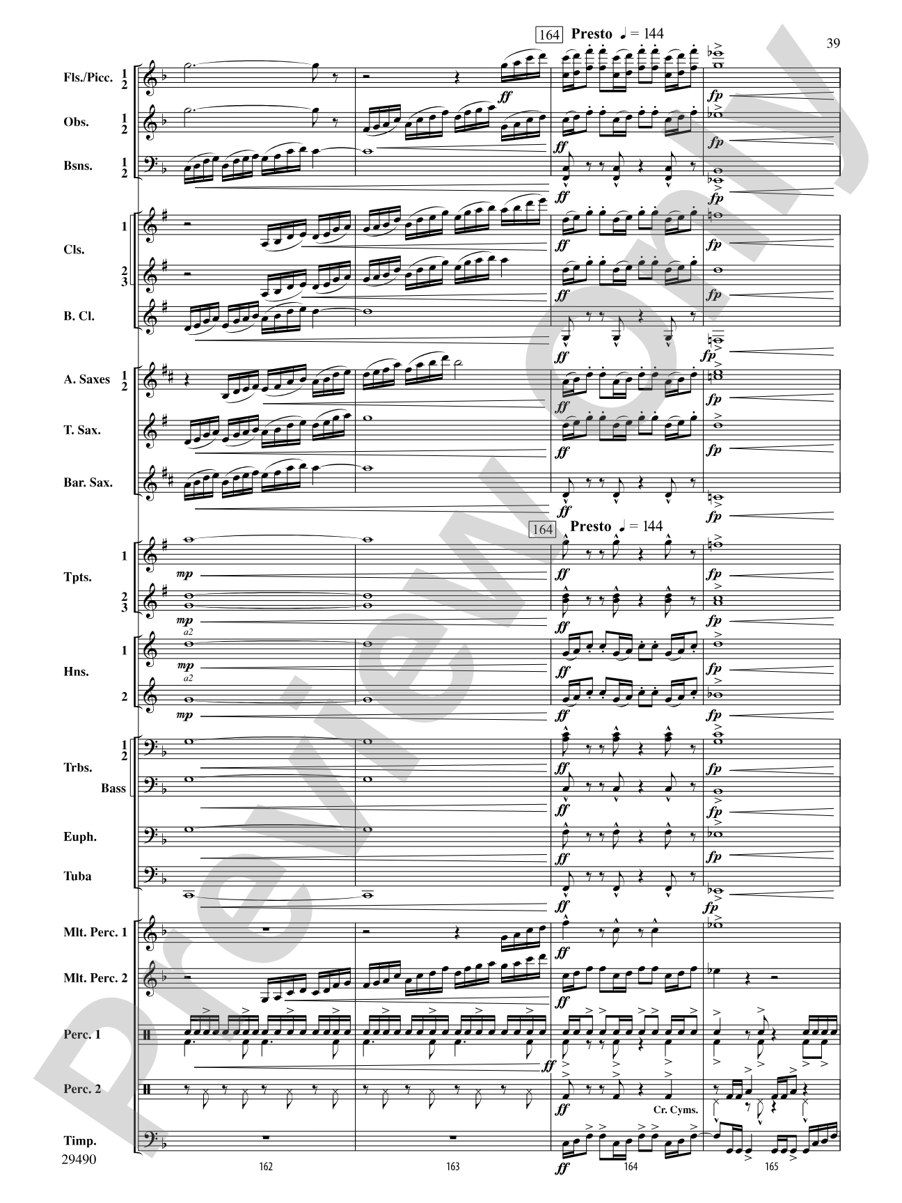 West River Jubilee: Concert Band Conductor Score & Parts