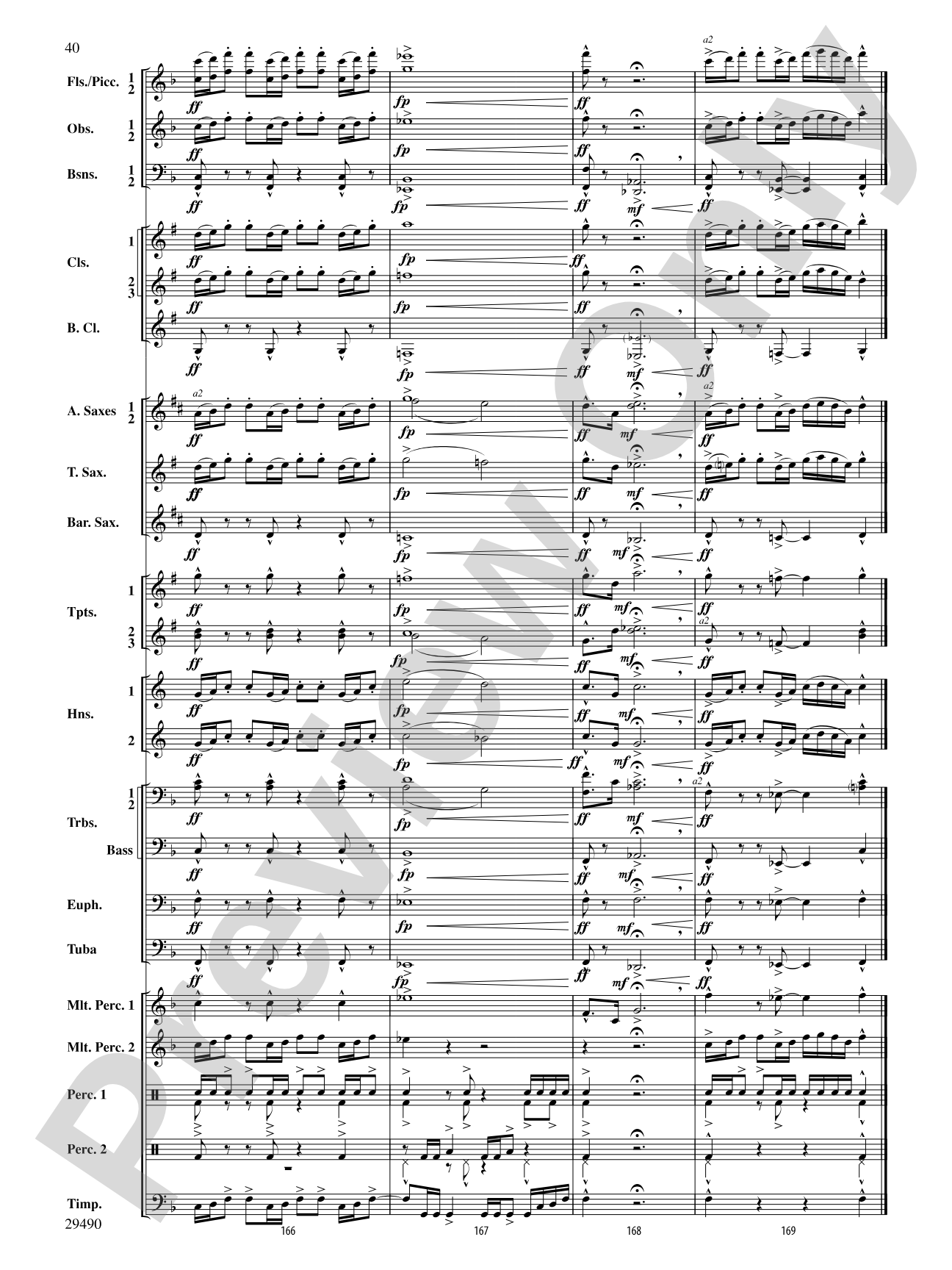 West River Jubilee: Concert Band Conductor Score & Parts