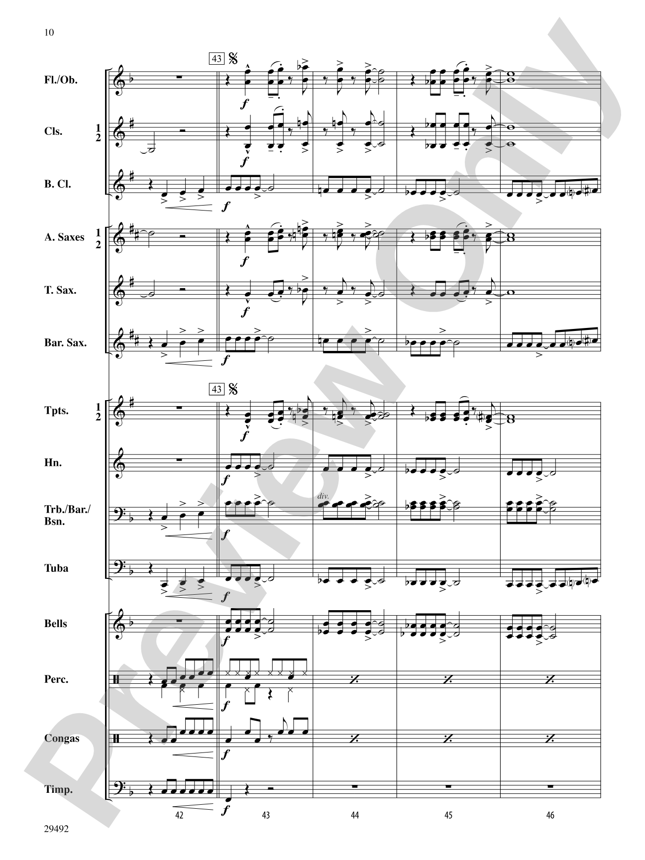 Hard Times in the City: Concert Band Conductor Score & Parts
