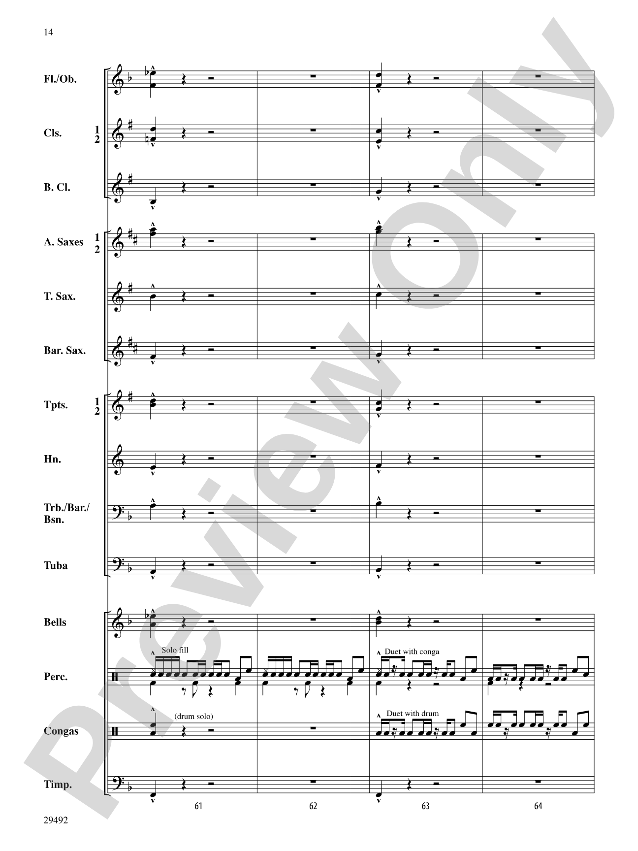 Hard Times in the City: Concert Band Conductor Score & Parts