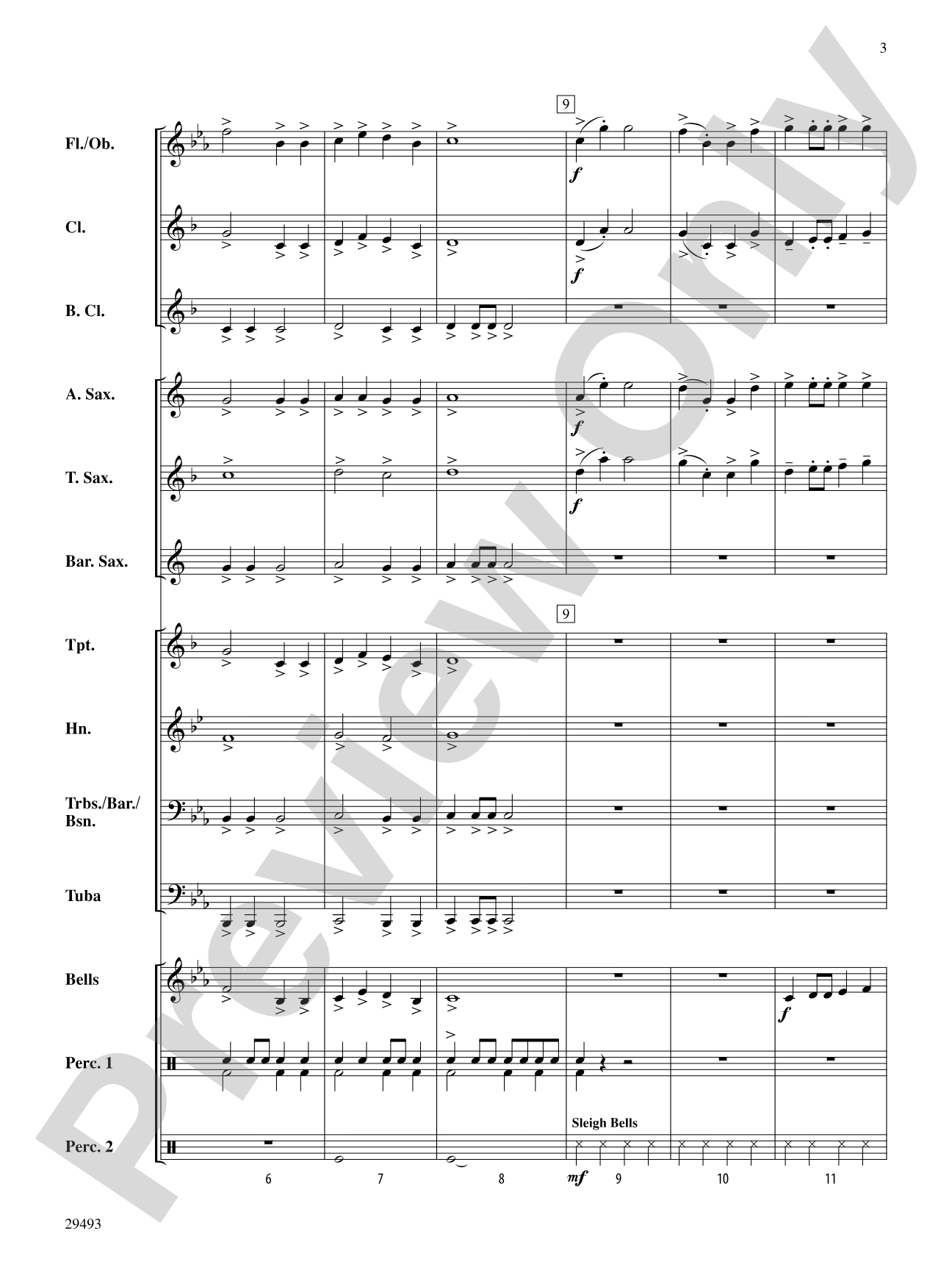 Hunter's Mountain: Concert Band Conductor Score & Parts