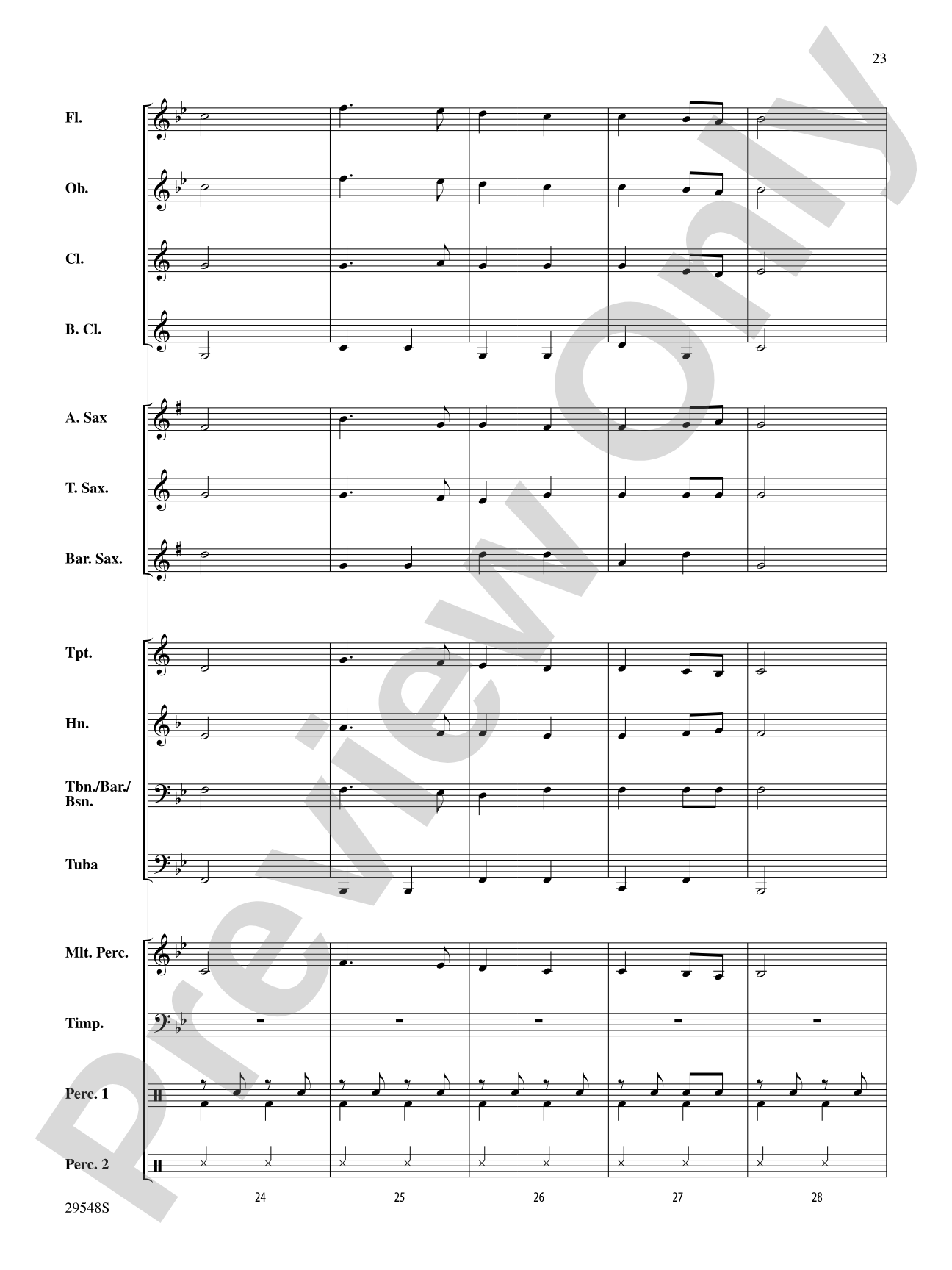 Belwin Very Beginning Band Kit #4: Concert Band Conductor Score & Parts