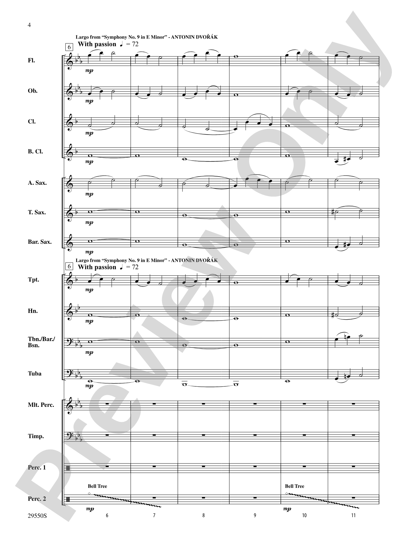 A Classic Touch: Concert Band Conductor Score & Parts
