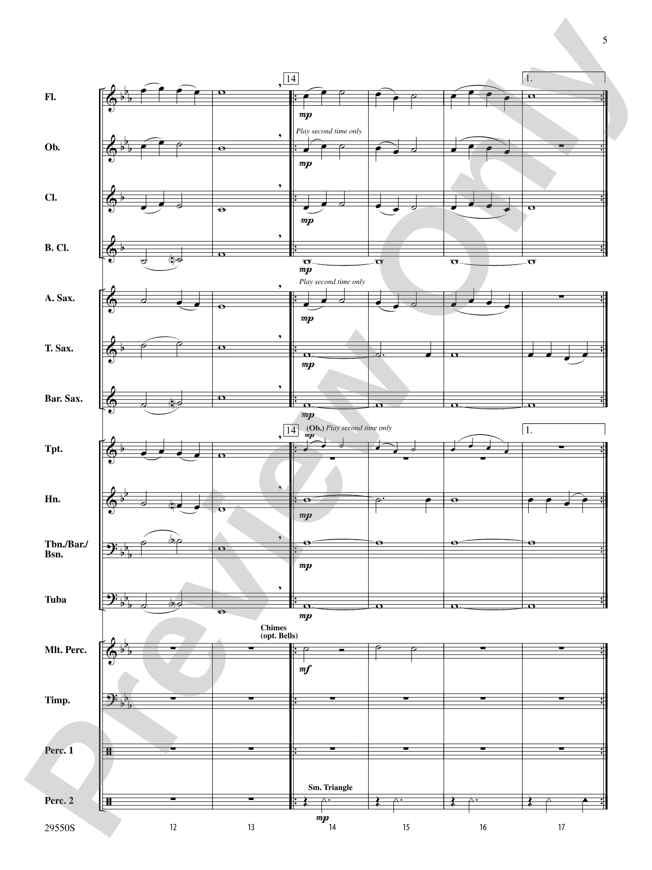 A Classic Touch: Concert Band Conductor Score & Parts