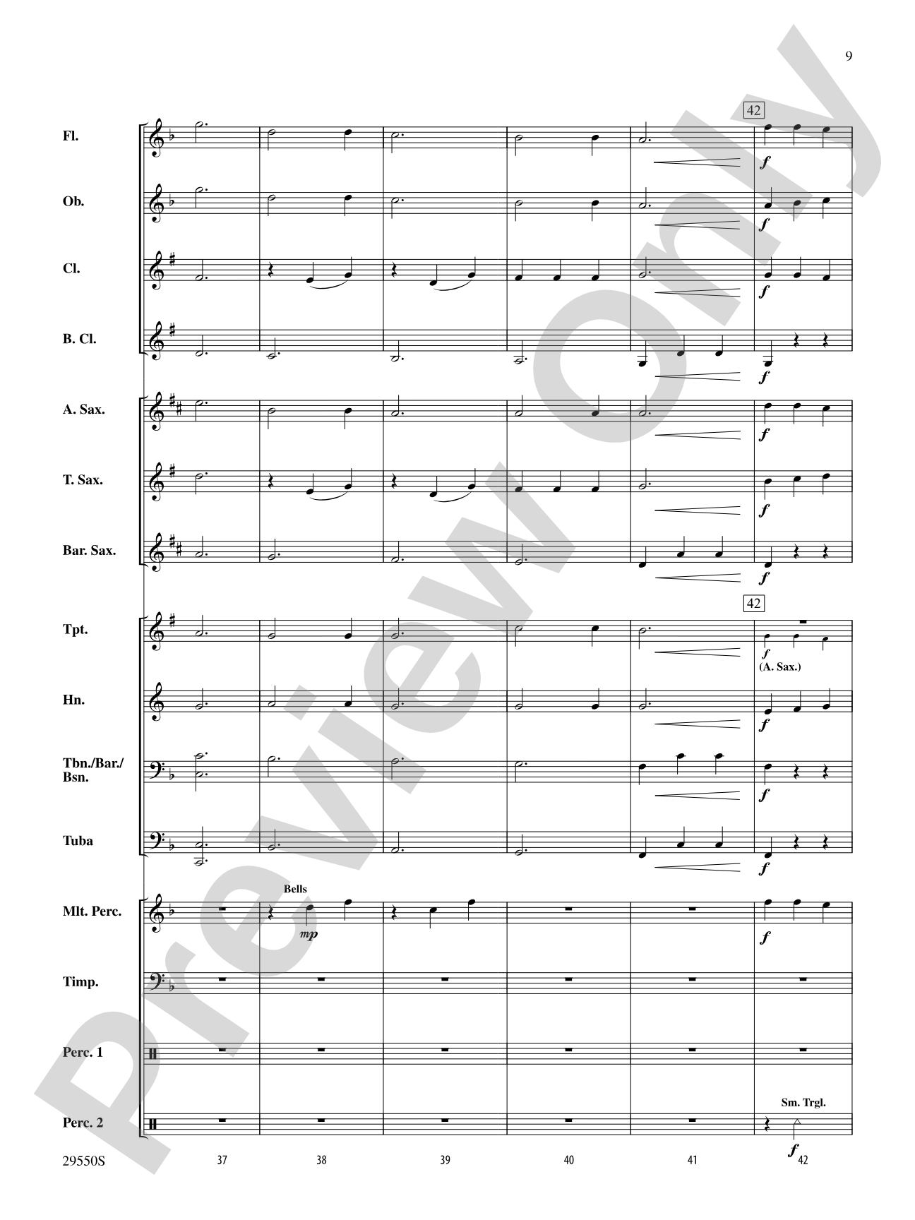 A Classic Touch: Concert Band Conductor Score & Parts
