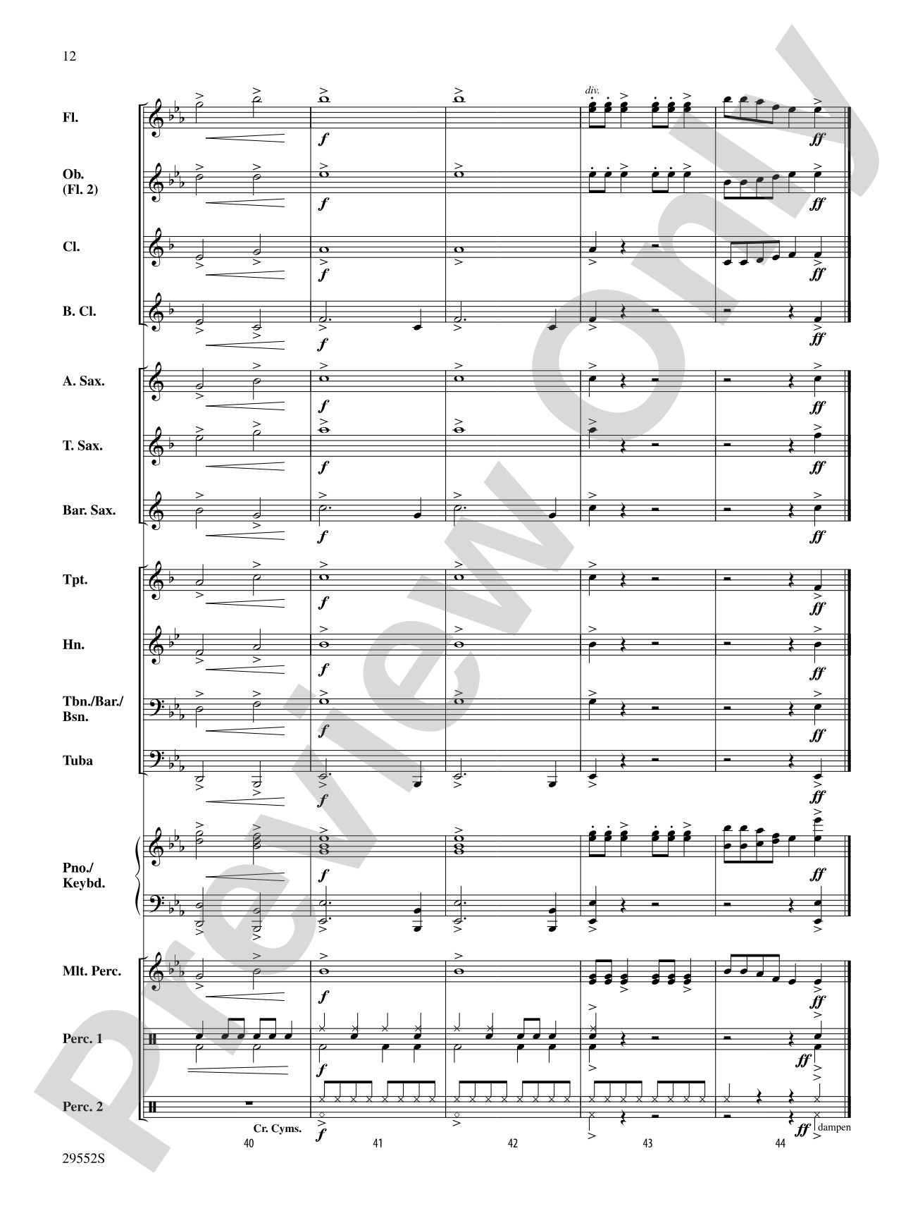 Let It Snow! Let It Snow! Let It Snow!: Concert Band Conductor Score & Parts