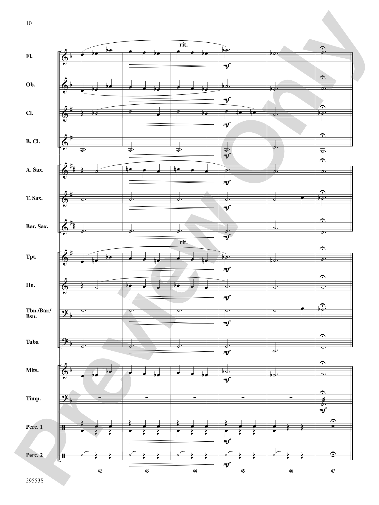 Gymnopedie No. 1: Score