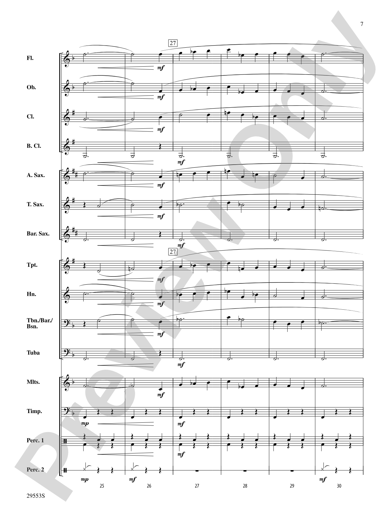 Gymnopedie No. 1: Score