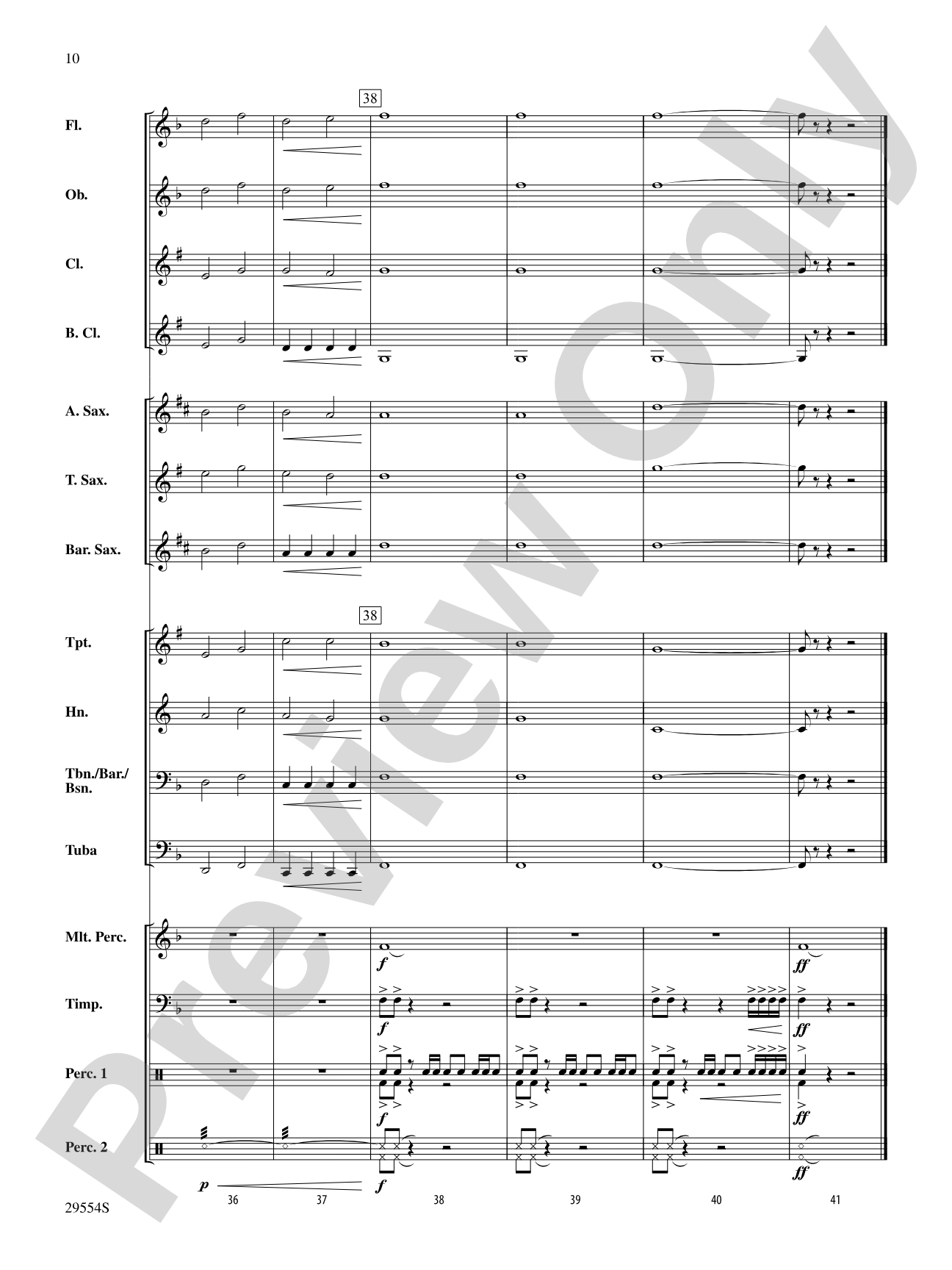 The Legacy of Heroes: Concert Band Conductor Score & Parts