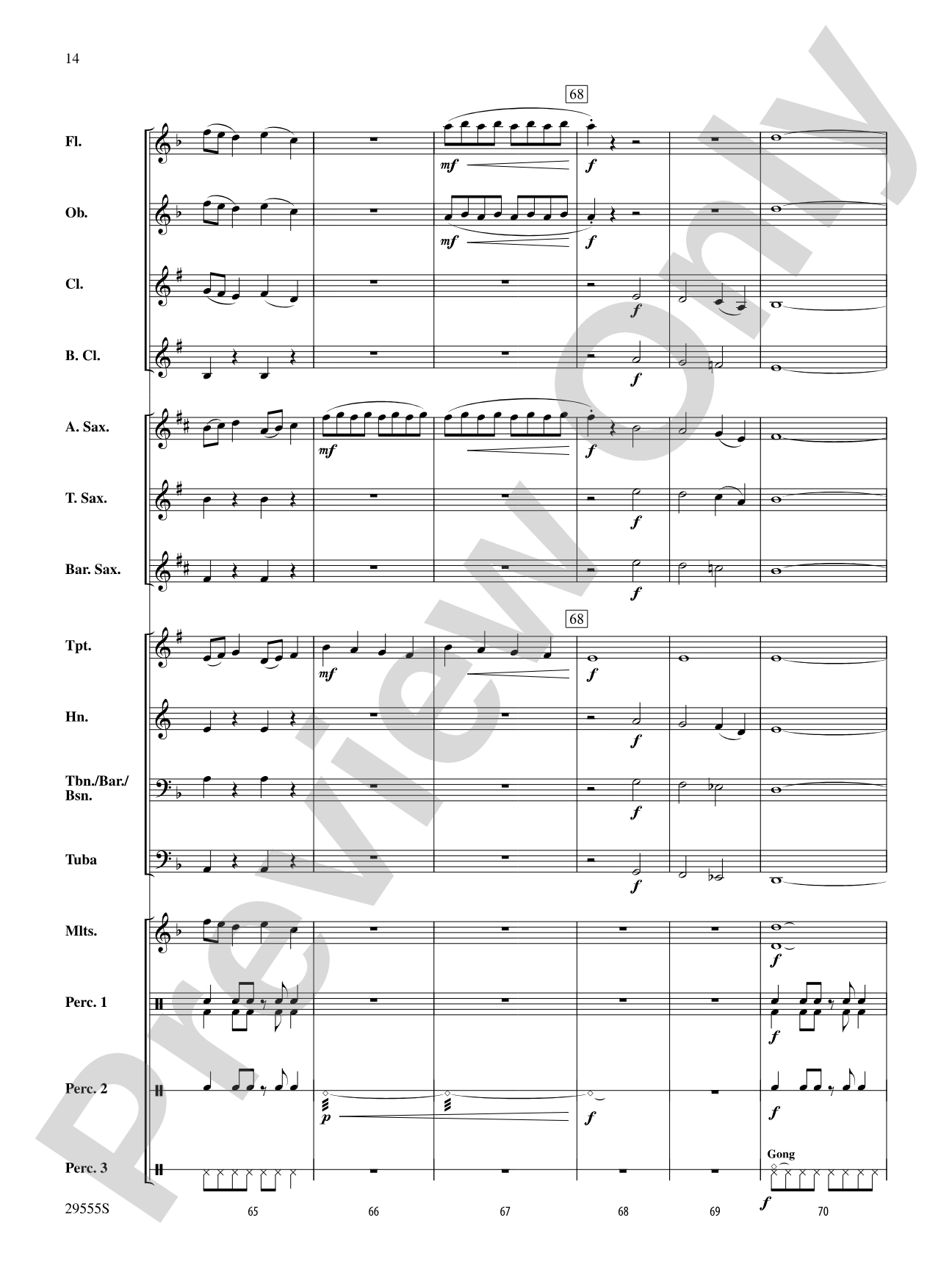 Primitivo: Concert Band Conductor Score & Parts