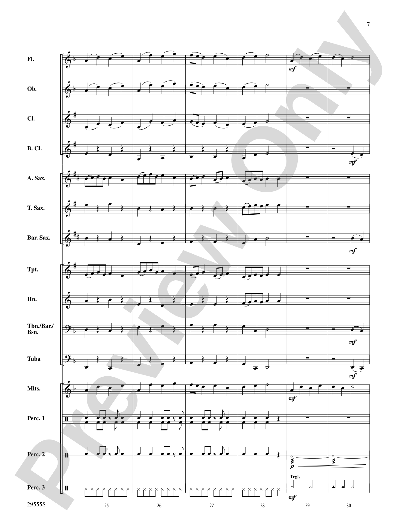 Primitivo: Concert Band Conductor Score & Parts