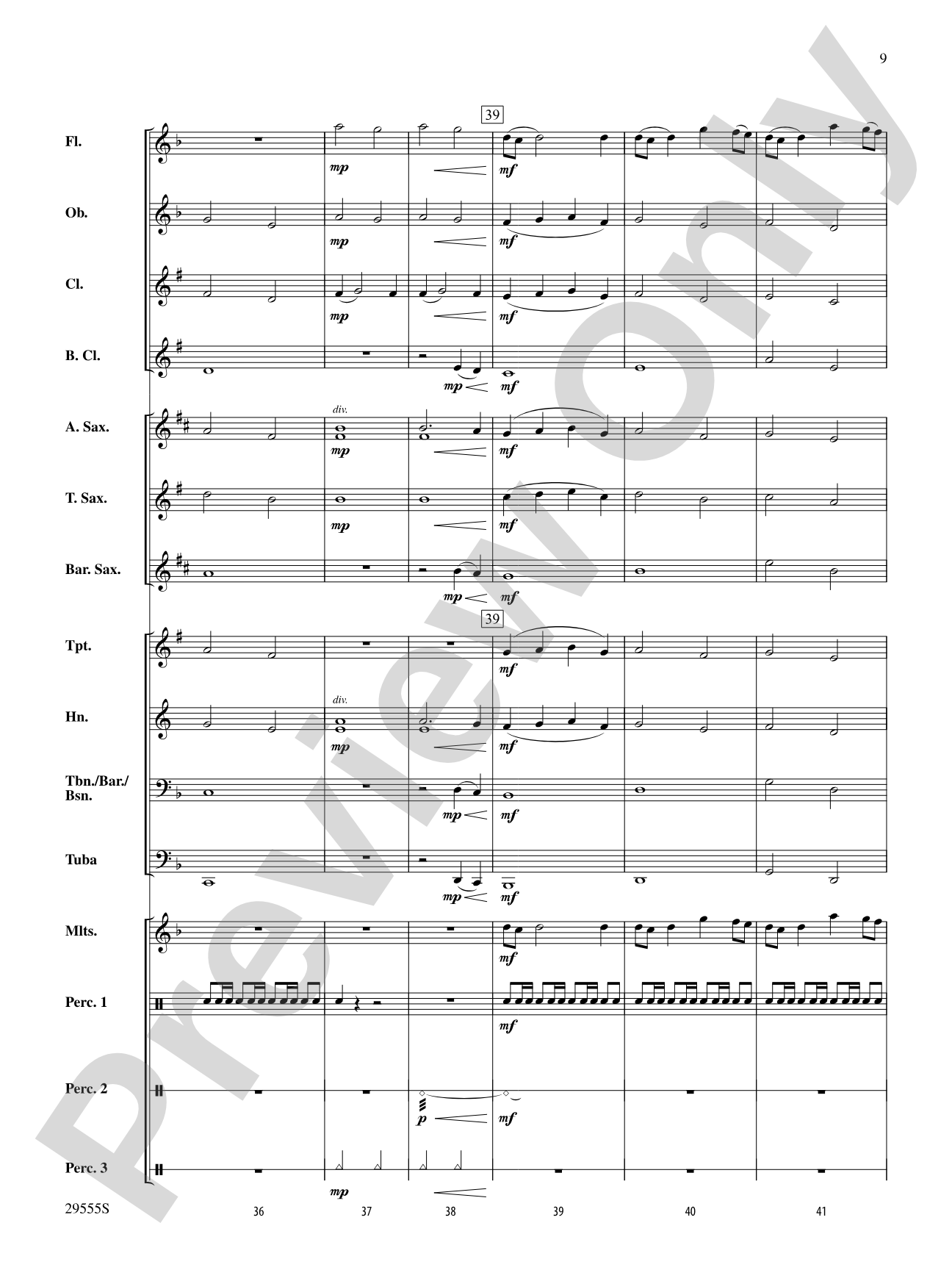 Primitivo: Concert Band Conductor Score & Parts