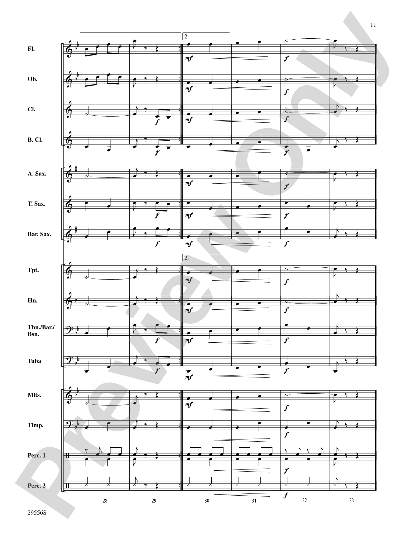Belwin Beginning Band Kit #4: Concert Band Conductor Score & Parts