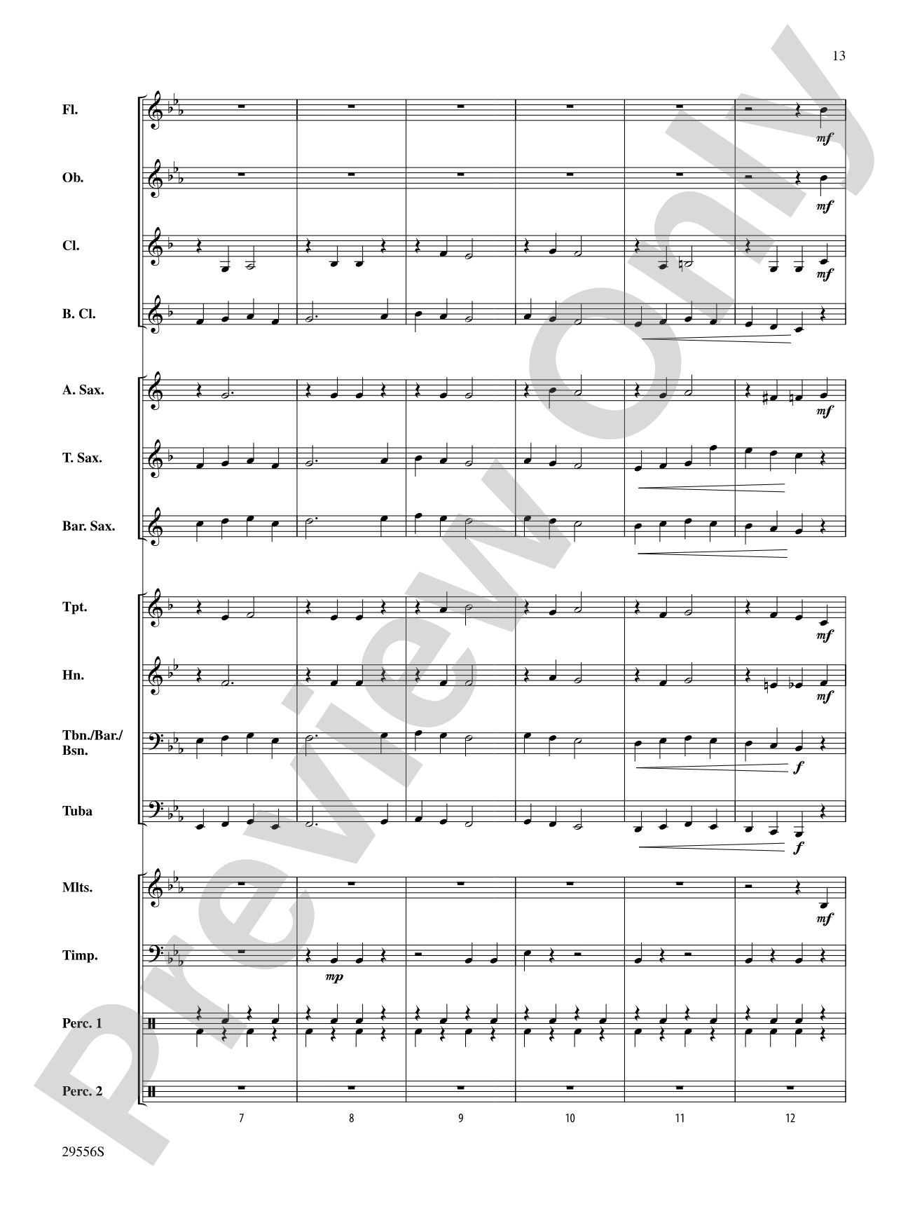 Belwin Beginning Band Kit #4: Concert Band Conductor Score & Parts