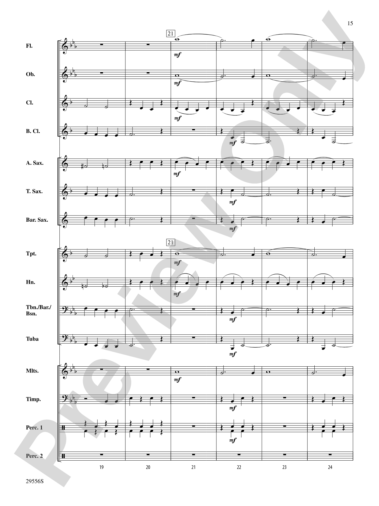 Belwin Beginning Band Kit #4: Concert Band Conductor Score & Parts