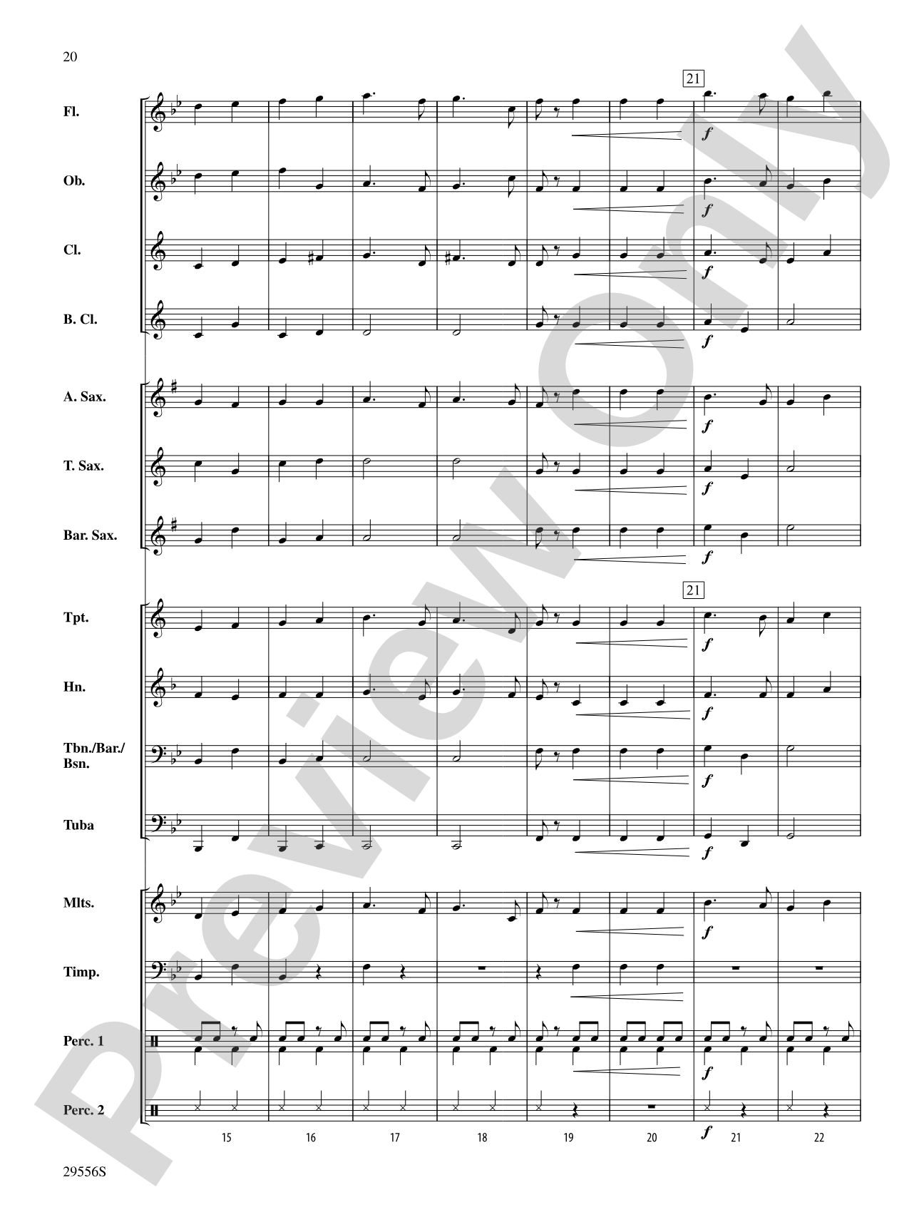 Belwin Beginning Band Kit #4: Concert Band Conductor Score & Parts