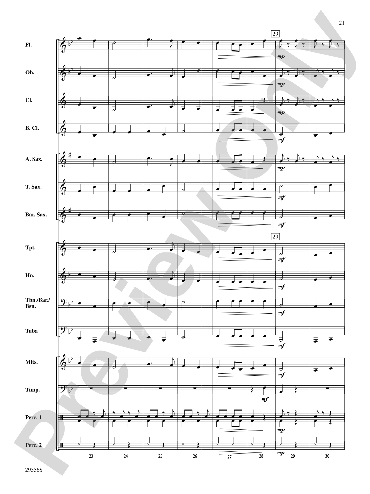 Belwin Beginning Band Kit #4: Concert Band Conductor Score & Parts