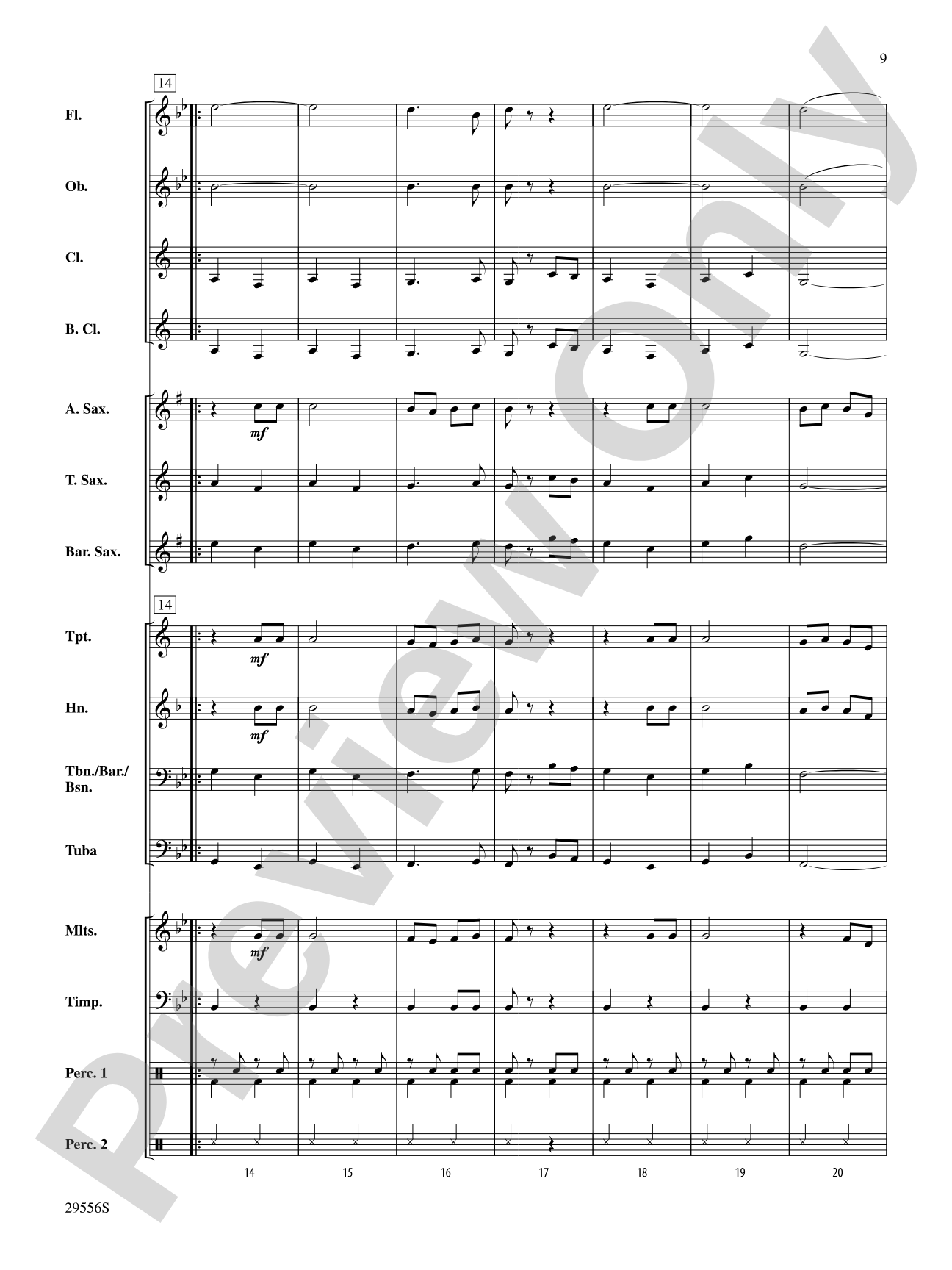 Belwin Beginning Band Kit #4: Concert Band Conductor Score & Parts