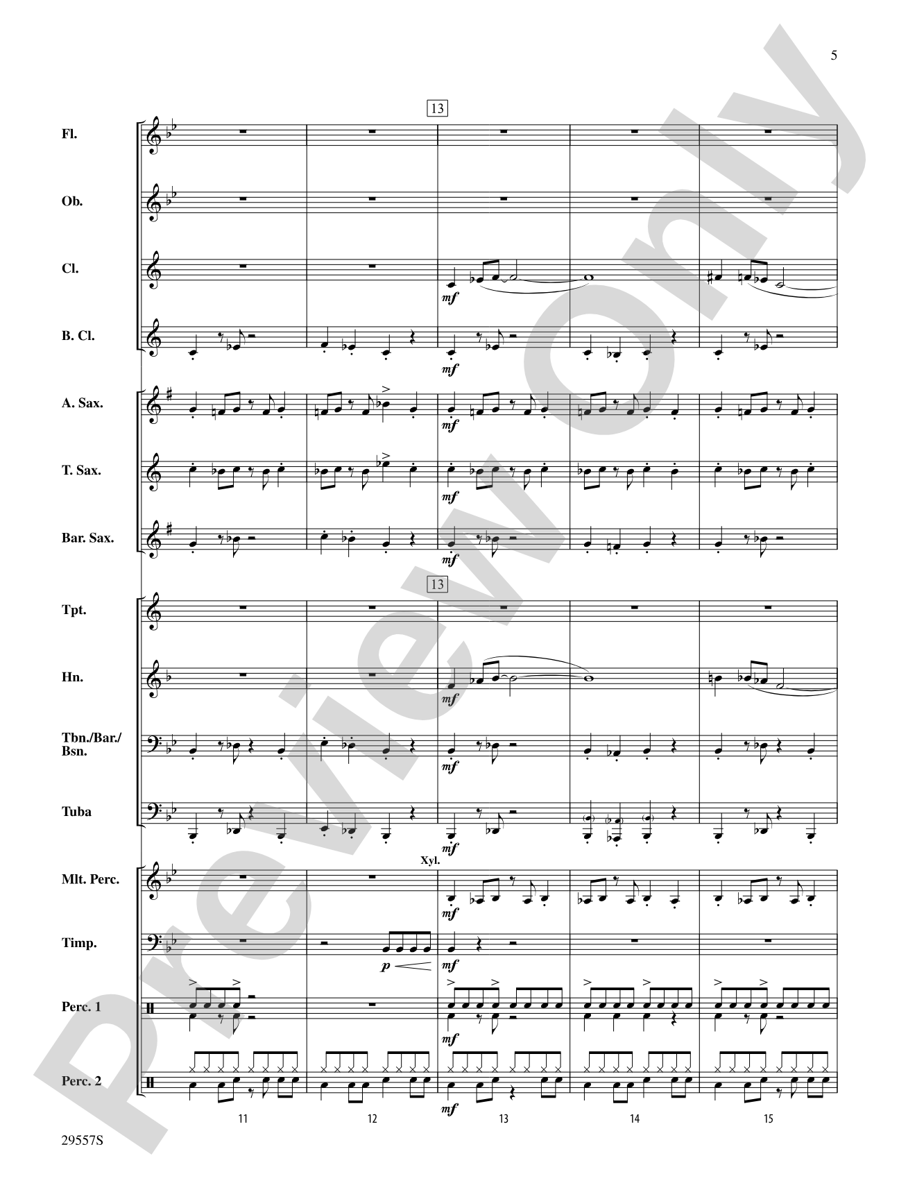 Spy Games: Concert Band Conductor Score & Parts