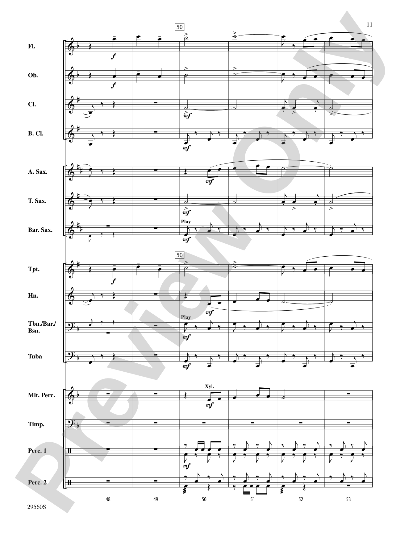 Paso Flamenco: Concert Band Conductor Score & Parts